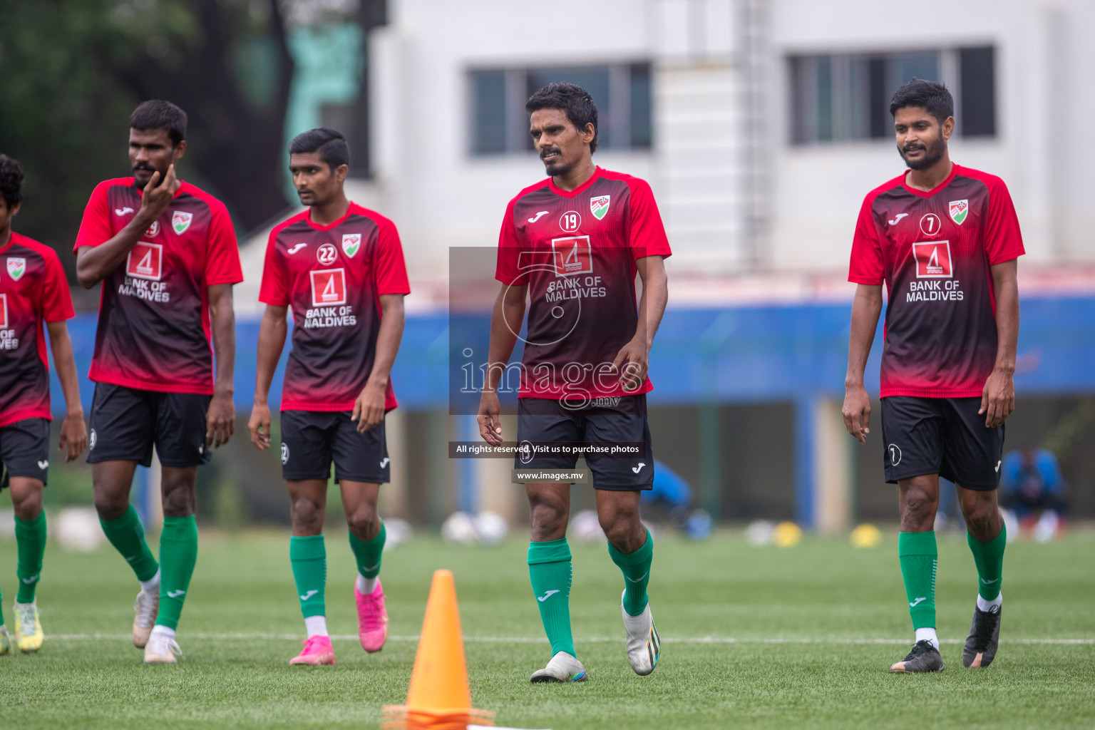 SAFF Championship training session of Team Maldives in Bangalore on Tuesday, 21st June 2023. Photos: Nausham Waheed / images.mv