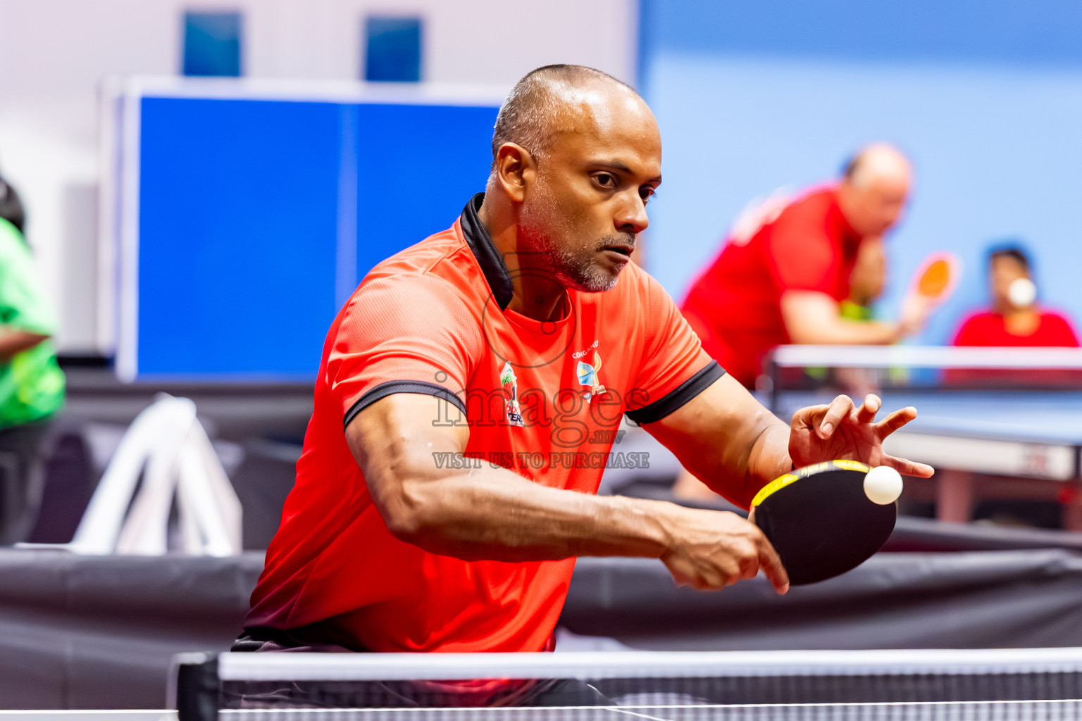 Day 2 of 1st Thoddoo Masters Table Tennis Tournament was held on Friday, 22nd August 2025 in AA Thoddoo, Maldives. Photos: Nausham Waheed / images.mv