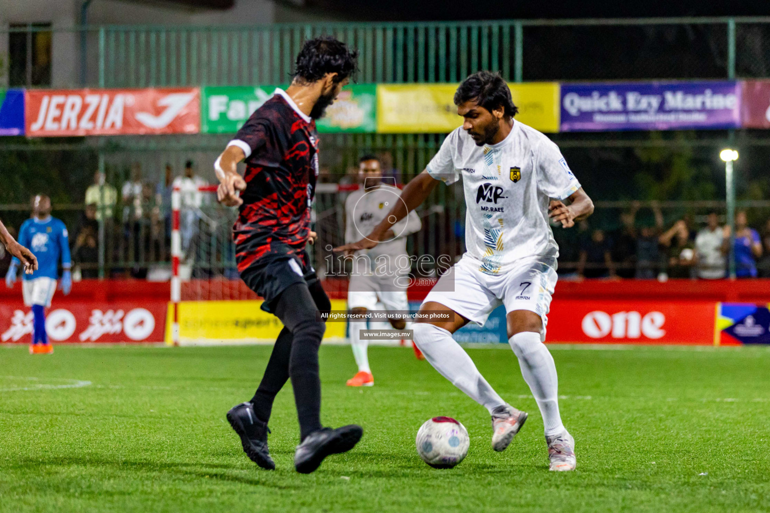 HA. Muraidhoo vs HA. Filladhoo in Day 13 of Golden Futsal Challenge 2023 on 17 February 2023 in Hulhumale, Male, Maldives