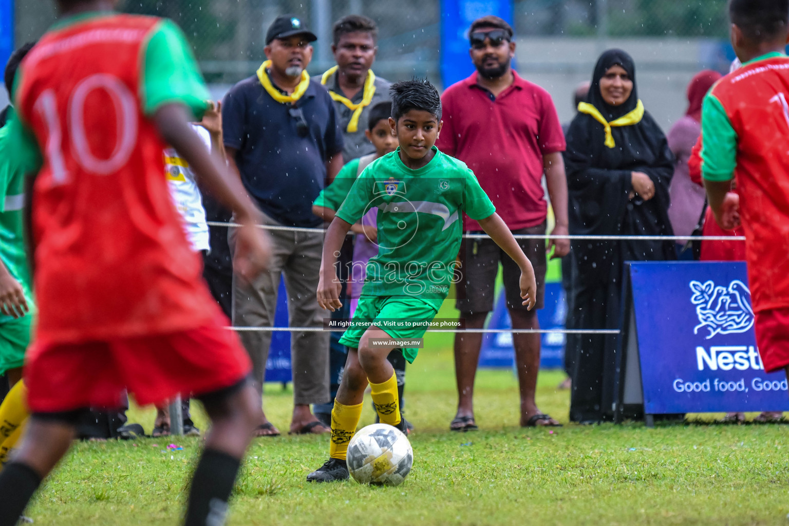 Day 4 of Milo Kids Football Fiesta 2022 was held in Male', Maldives on 22nd October 2022. Photos: Nausham Waheed/ images.mv