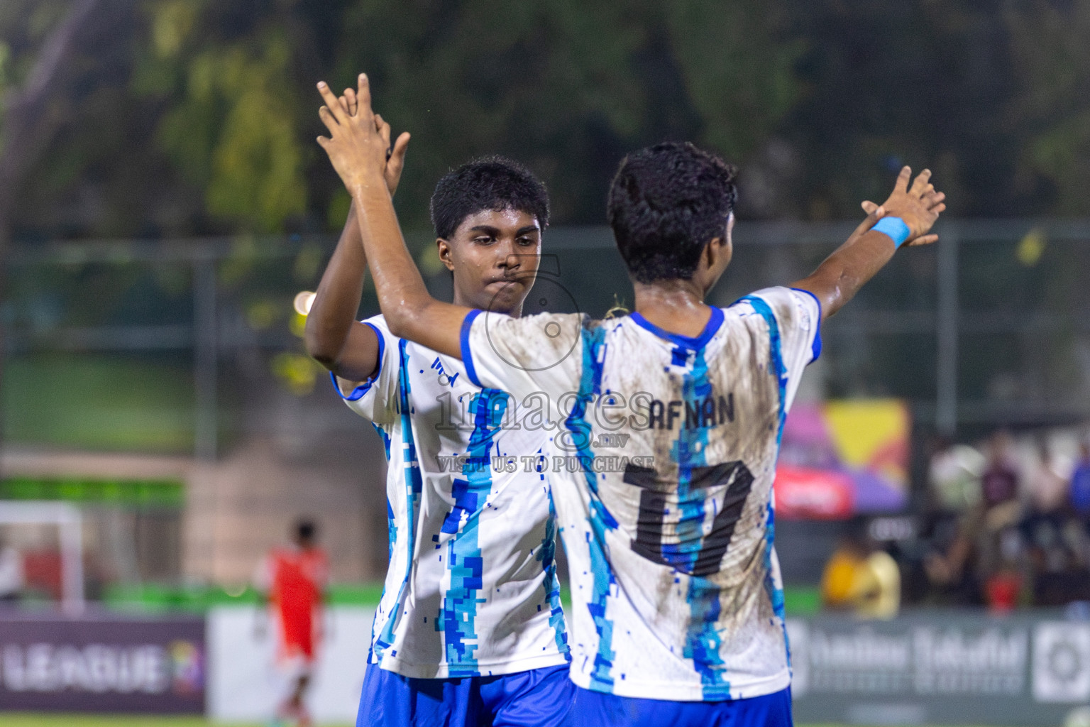 Super United Sports vs Huriyya (U16) in Day 8 of Dhivehi Youth League 2024 held at Henveiru Stadium on Monday, 2nd December 2024. Photos: Mohamed Mahfooz Moosa / Images.mv