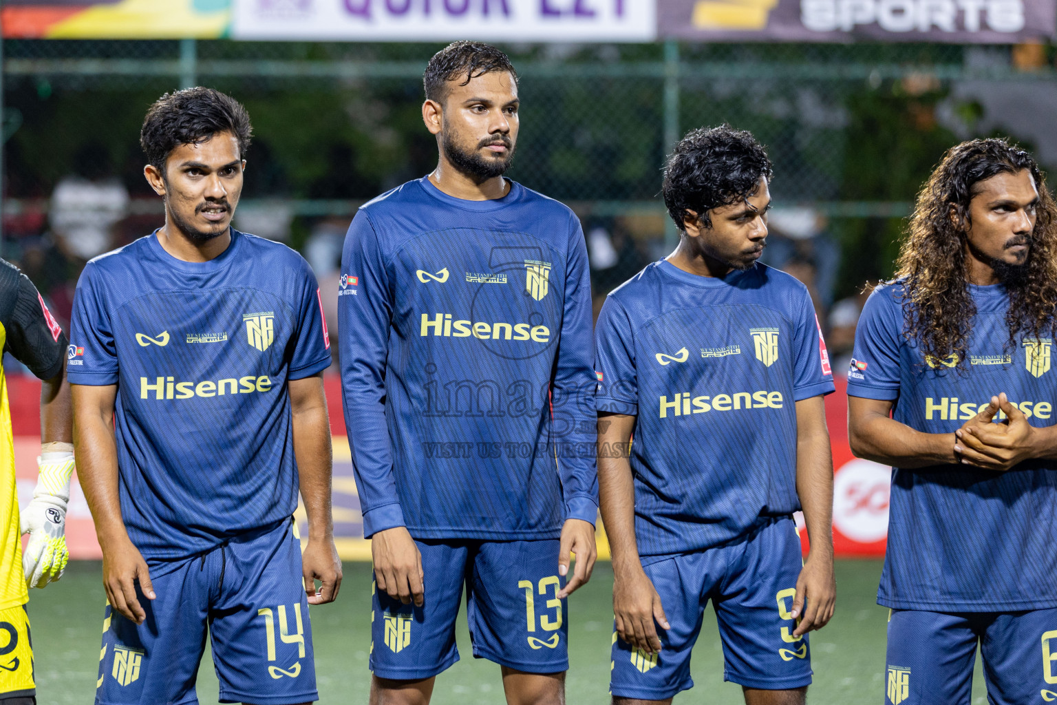 M Muli vs M Naalaafushi in Day 12 of Golden Futsal Challenge 2025 was held on Thursday, 16th January 2025, in Hulhumale', Maldives.
Photos: Hassan Simah / images.mv