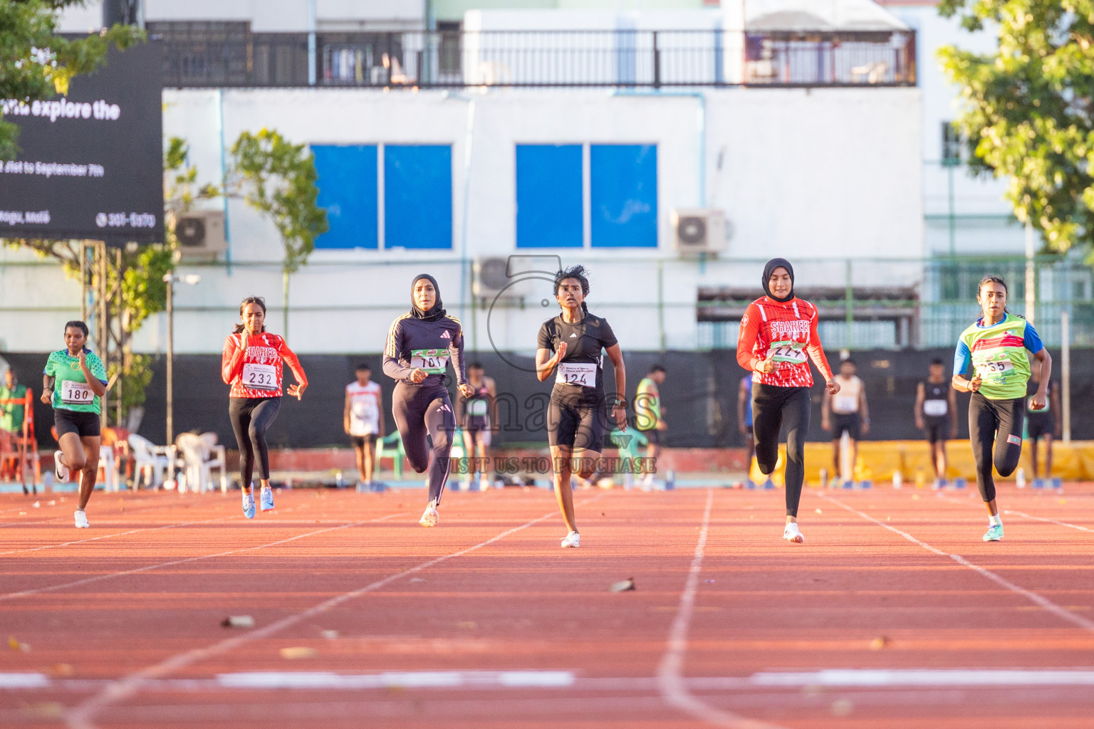 Day 1 of 33rd National Athletics Championship was held in Ekuveni Track at Male', Maldives on Thursday, 5th September 2024. Photos: Shuu Abdul Sattar / images.mv