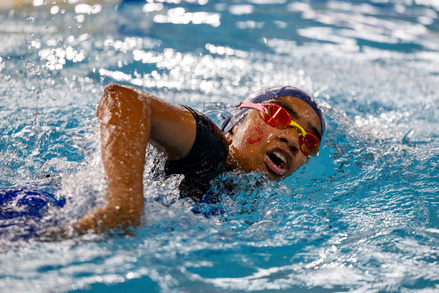 Day 4 of National Swimming Competition 2024 held in Hulhumale', Maldives on Monday, 16th December 2024. 
Photos: Hassan Simah / images.mv