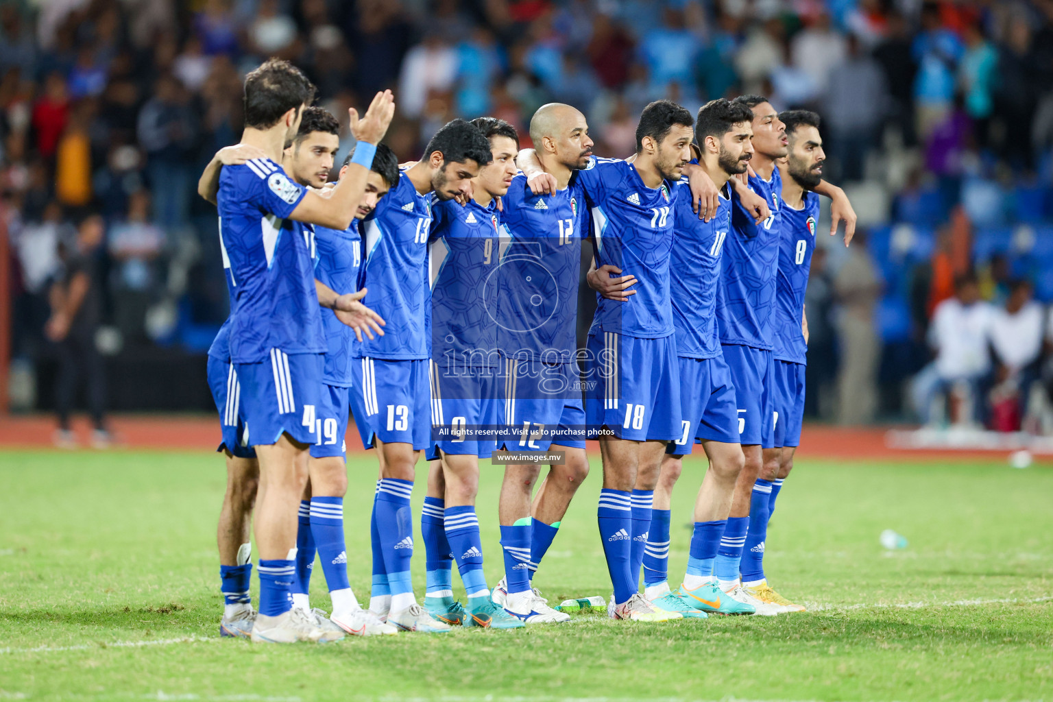 Kuwait vs India in the Final of SAFF Championship 2023 held in Sree Kanteerava Stadium, Bengaluru, India, on Tuesday, 4th July 2023. Photos: Nausham Waheed / images.mv