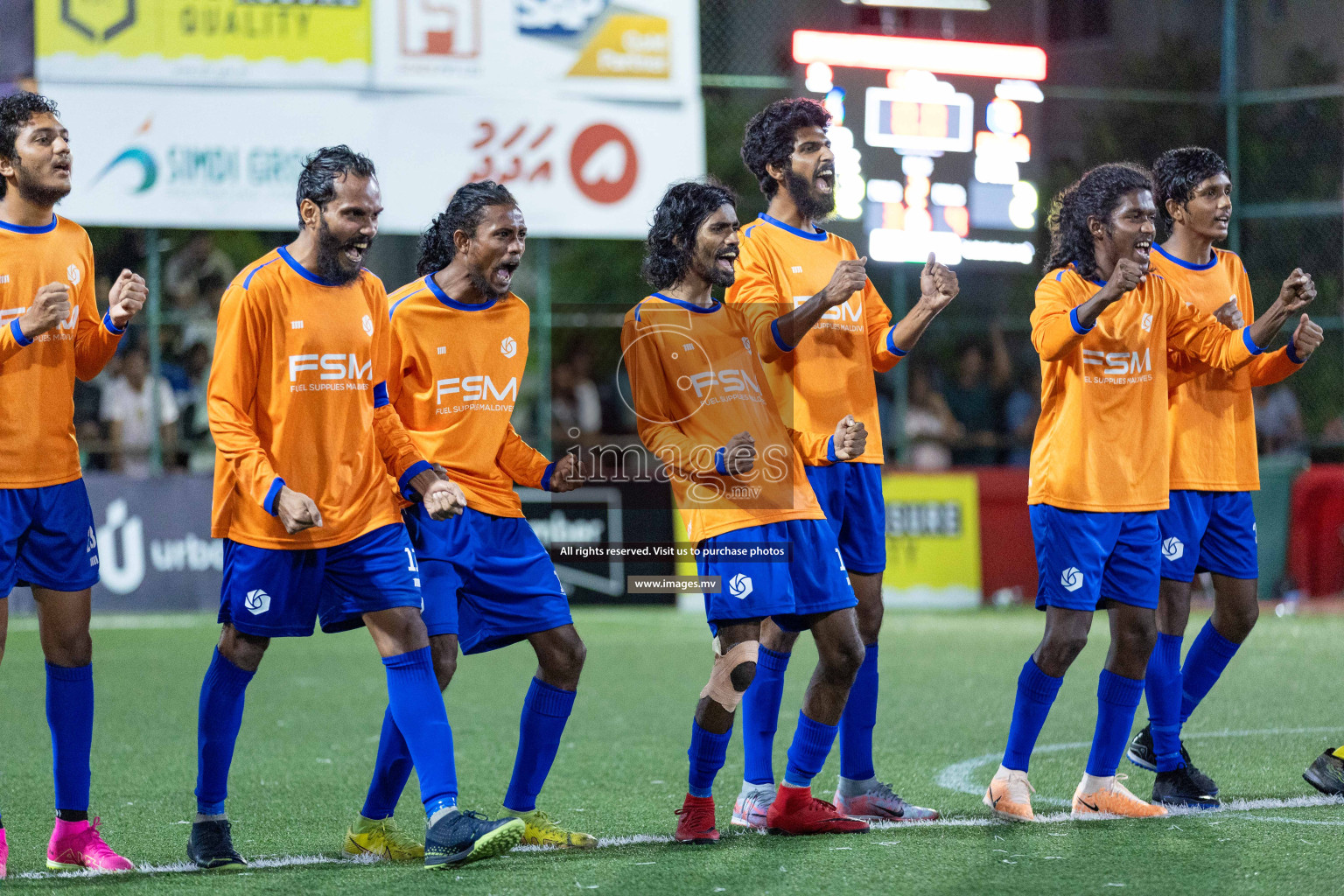 Team Fenaka vs Team FSM in Quarter Final of Club Maldives Cup 2023 held in Hulhumale, Maldives, on Sunday, 13th August 2023 Photos: Nausham Waheed, Ismail Thoriq / images.mv