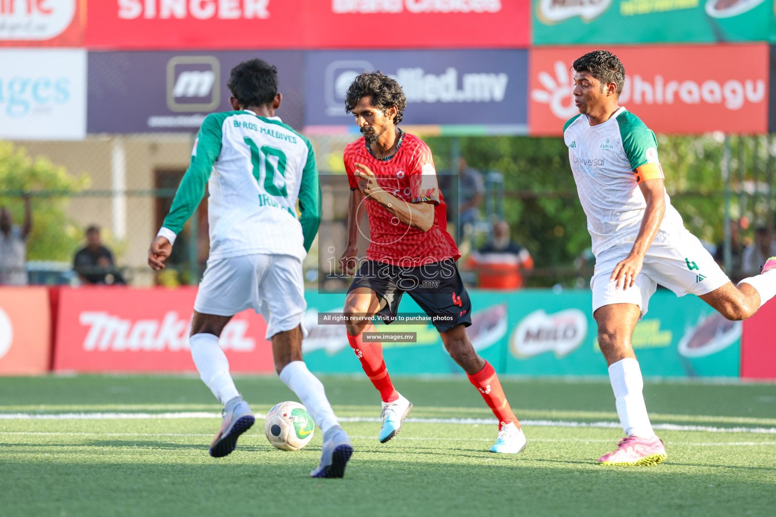 Stelco Club vs Baros Maldives in Club Maldives Cup 2023 held in Hulhumale, Maldives, on Thursday, 27th July 2023 Photos: Nausham Waheed/ images.mv