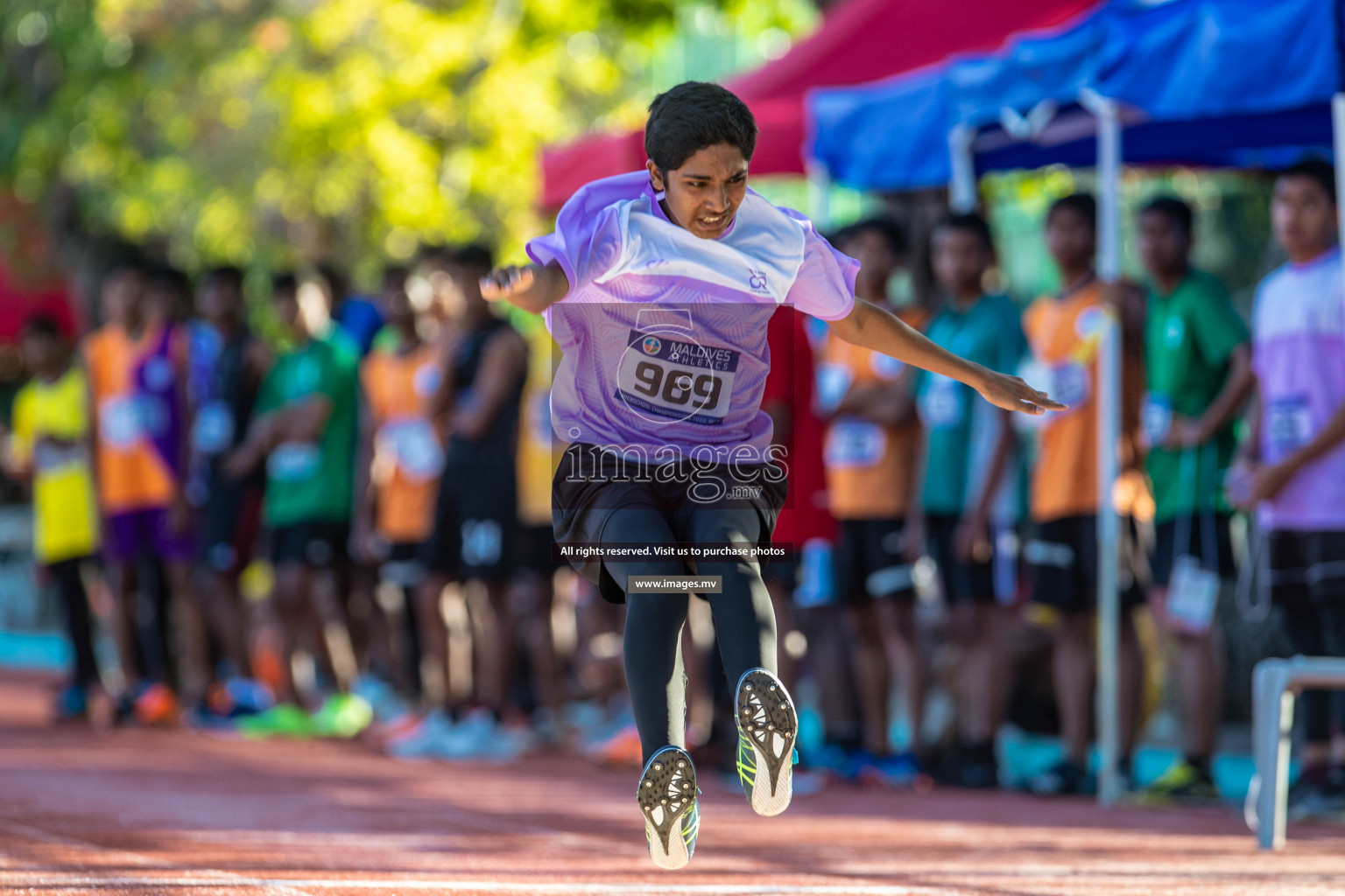 Day 5 of Inter-School Athletics Championship held in Male', Maldives on 27th May 2022. Photos by: Nausham Waheed / images.mv