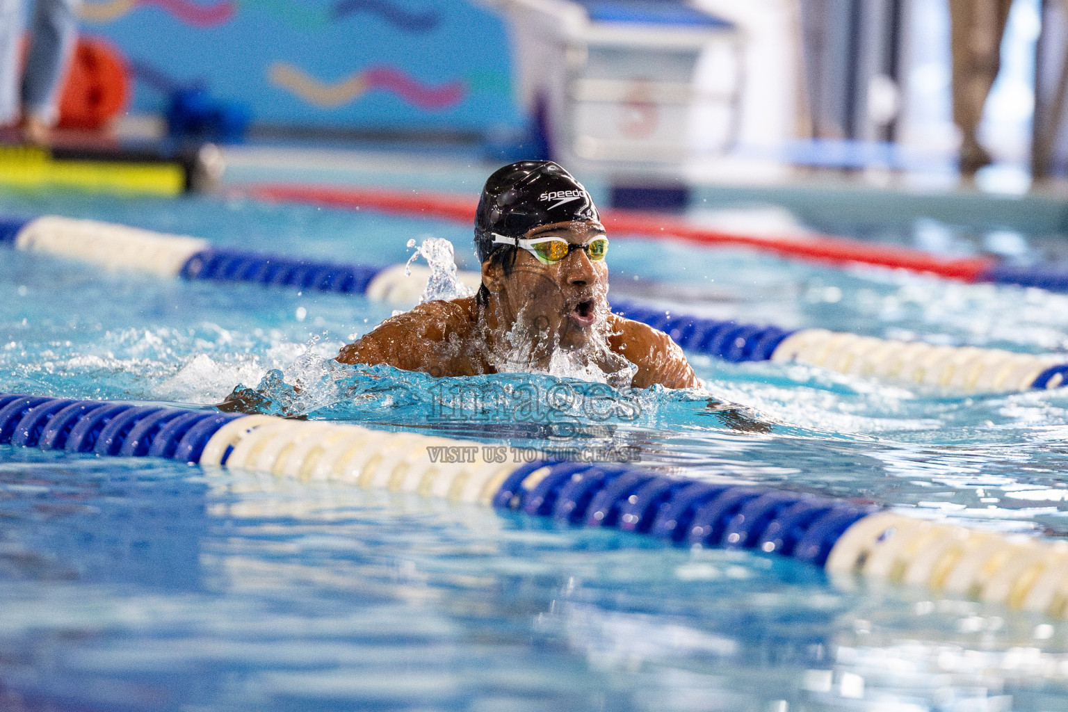 Day 5 of National Swimming Competition 2024 held in Hulhumale', Maldives on Tuesday, 17th December 2024. 
Photos: Hassan Simah / images.mv