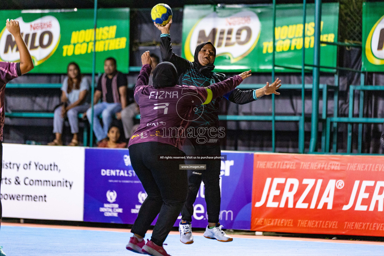 Day 2 of 7th Inter-Office/Company Handball Tournament 2023, held in Handball ground, Male', Maldives on Saturday, 17th September 2023 Photos: Nausham Waheed/ Images.mv