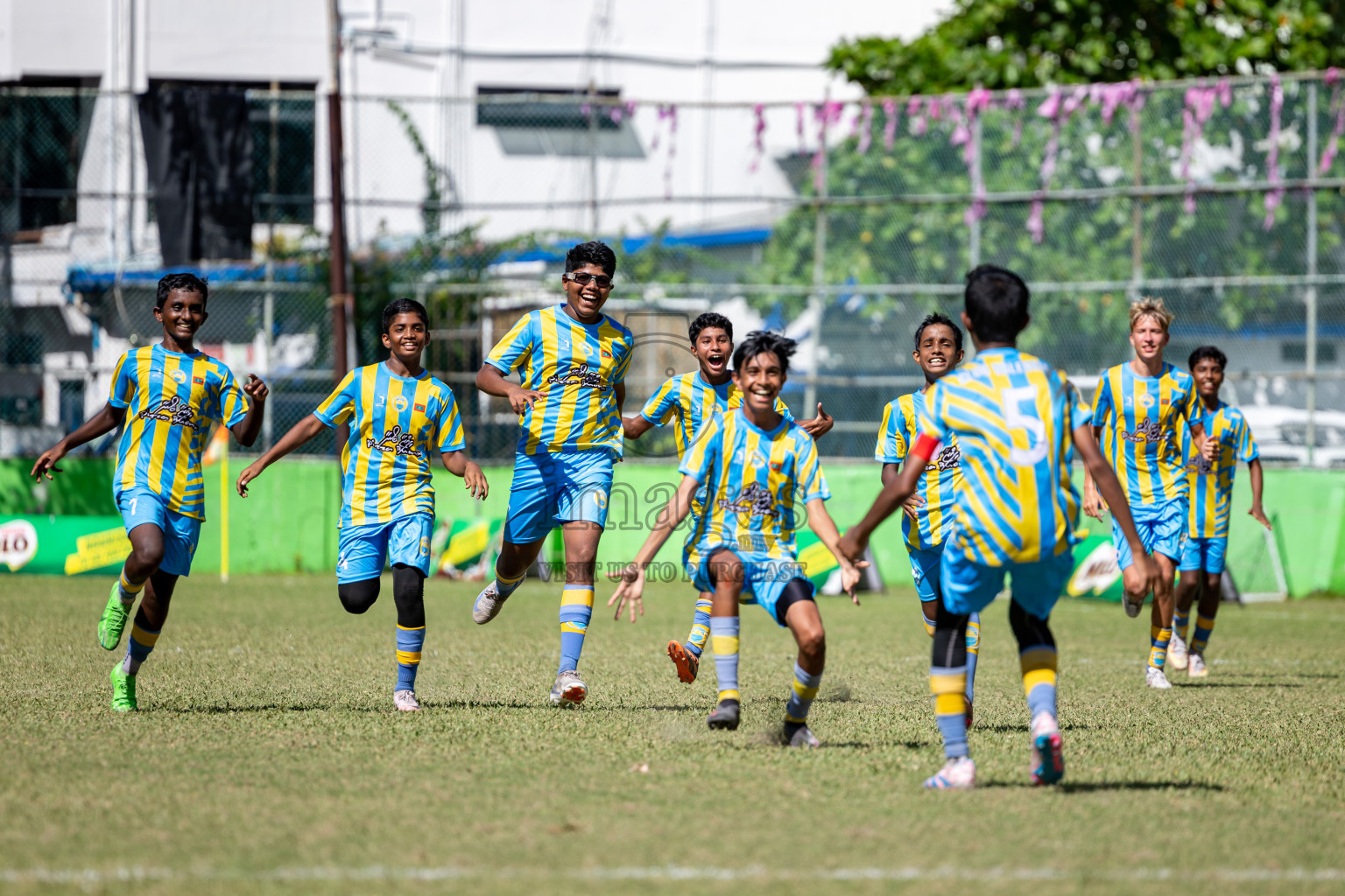 Day 3 of MILO Academy Championship 2024 (U-14) was held in Henveyru Stadium, Male', Maldives on Saturday, 2nd November 2024.
Photos: Hassan Simah / Images.mv