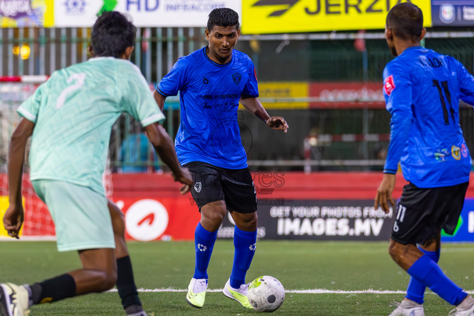 B Kendhoo vs B Thulhaadhoo in Day 21 of Golden Futsal Challenge 2024 was held on Sunday , 4th February 2024 in Hulhumale', Maldives
Photos: Ismail Thoriq / images.mv