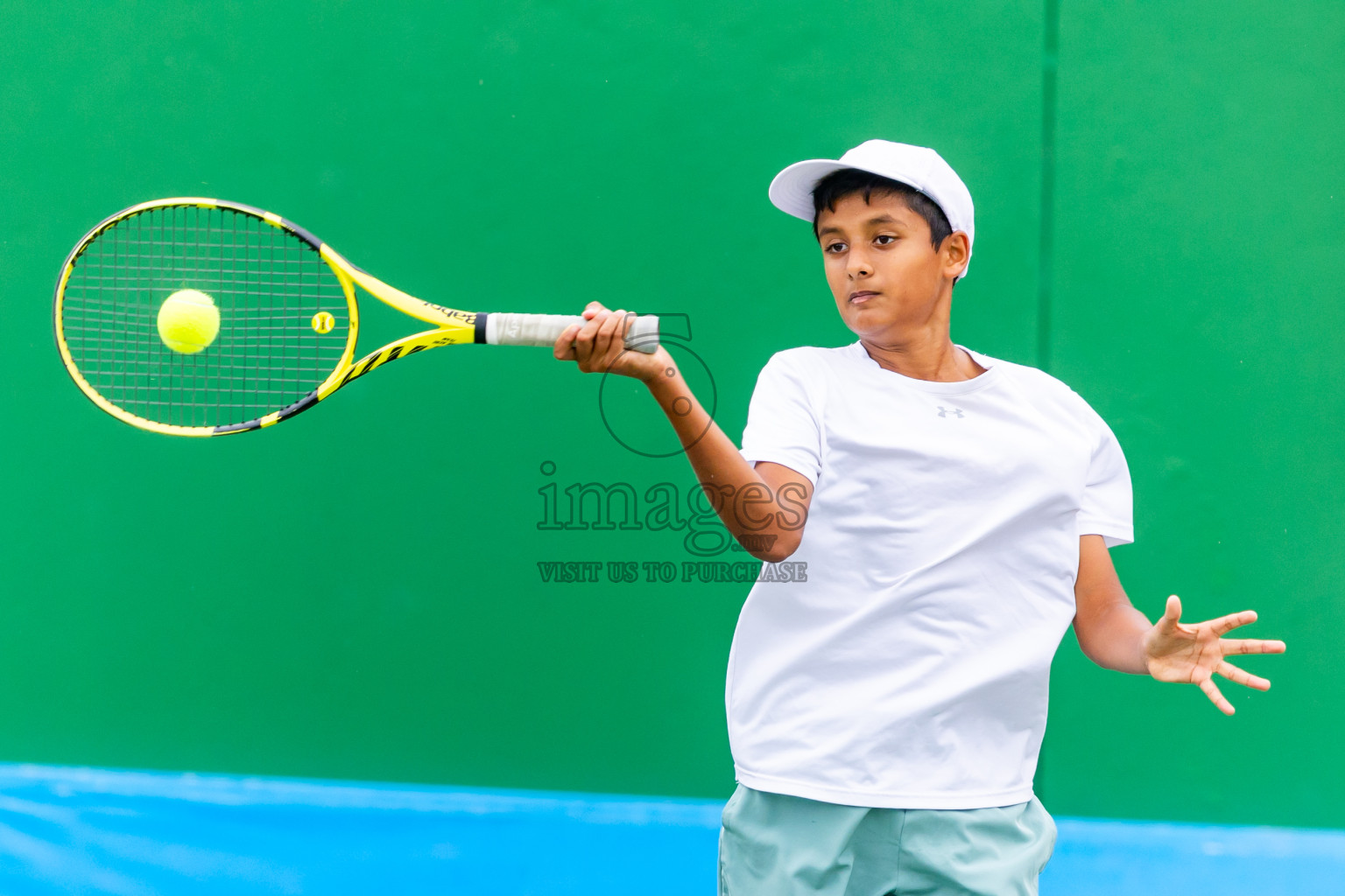 Day 6 of ATF Maldives Junior Open Tennis was held in Male' Tennis Court, Male', Maldives on Tuesday, 17th December 2024. Photos: Nausham Waheed/ images.mv