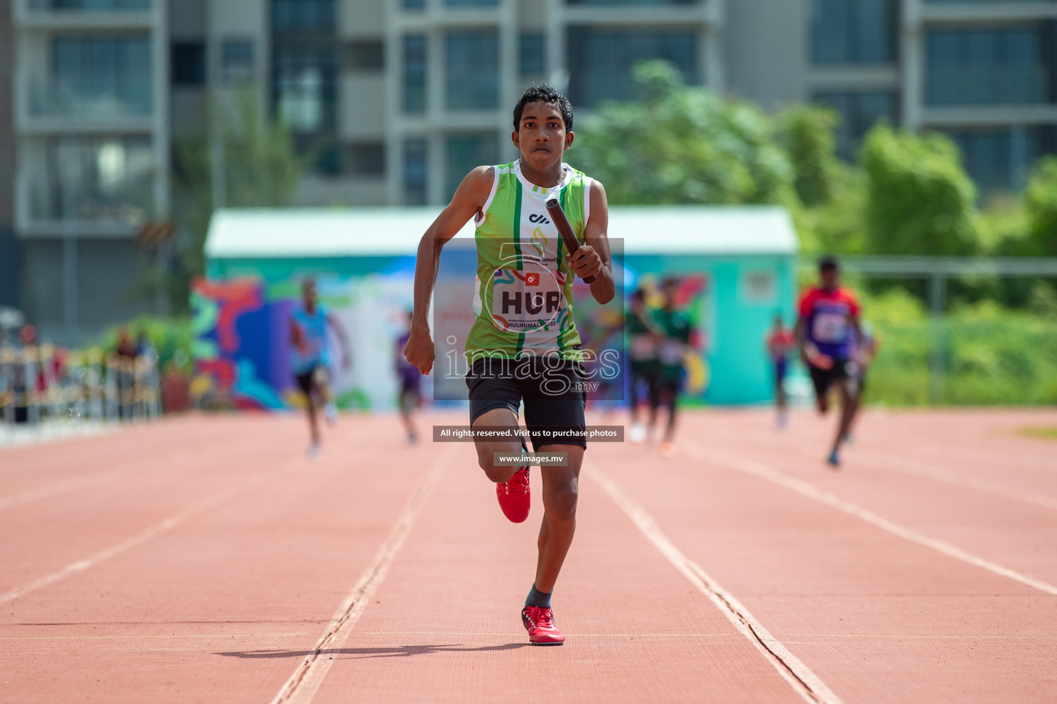 Day four of Inter School Athletics Championship 2023 was held at Hulhumale' Running Track at Hulhumale', Maldives on Wednesday, 18th May 2023. Photos:  Nausham Waheed / images.mv