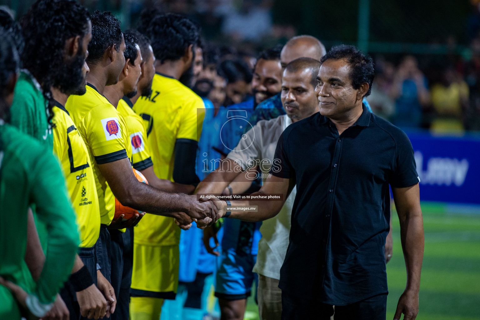 Team FSM vs Club HDC in the Quarter Finals of Club Maldives 2021 held at Hulhumale;, on 12th December 2021 Photos: Ismail Thoriq / images.mv