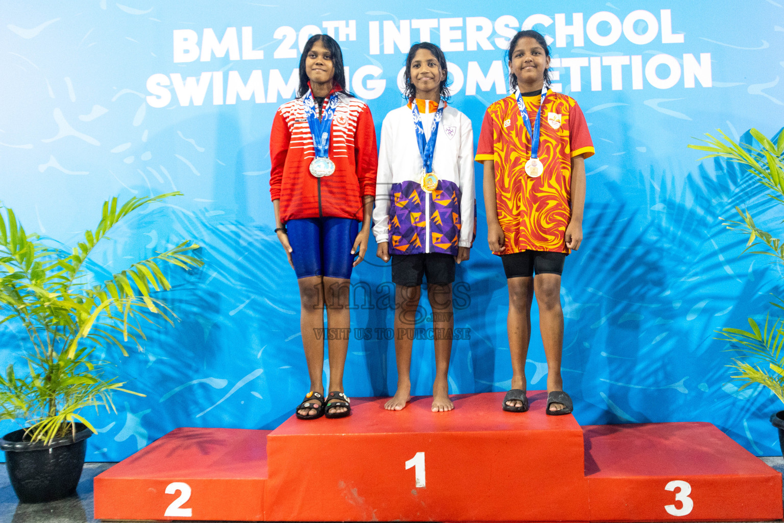 Day 4 of 20th Inter-school Swimming Competition 2024 held in Hulhumale', Maldives on Tuesday, 15th October 2024. Photos: Ismail Thoriq / images.mv