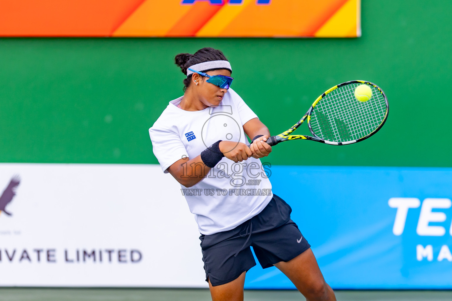 Day 7 of ATF Maldives Junior Open Tennis was held in Male' Tennis Court, Male', Maldives on Wednesday, 18th December 2024. Photos: Nausham Waheed/ images.mv