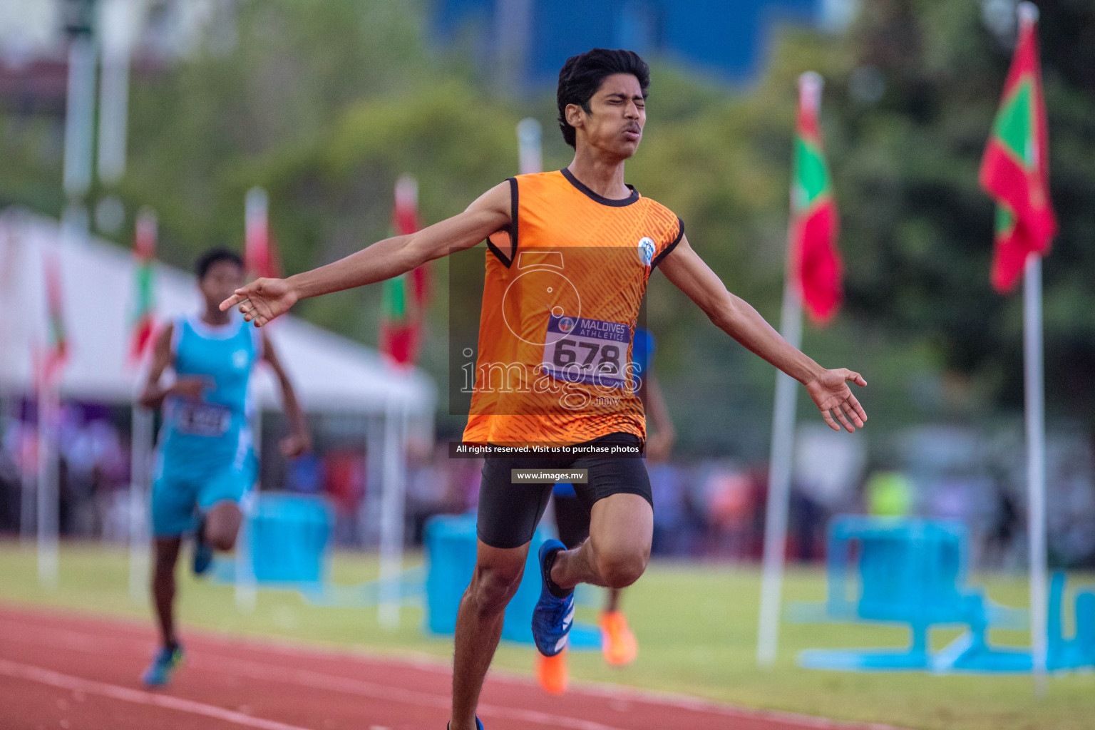 Day 4 of Inter-School Athletics Championship held in Male', Maldives on 26th May 2022. Photos by: Nausham Waheed / images.mv