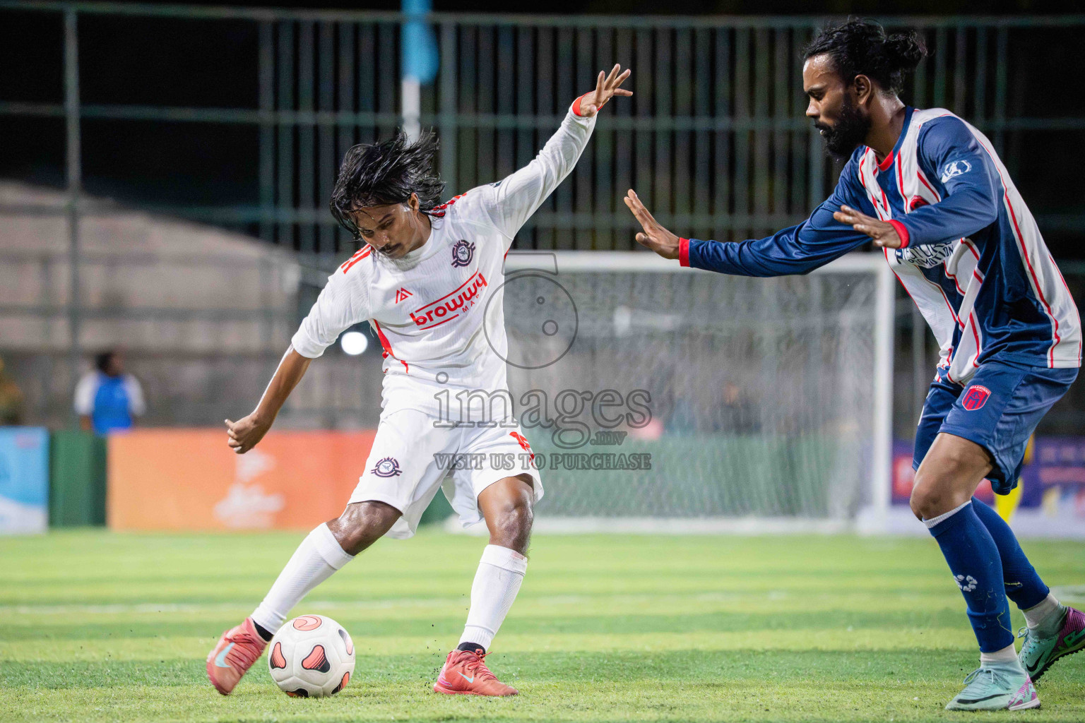 Maahinne UTD VS Outreef SC in Day 1 - Fonadhoo Youth Futsal Challenge 2025 was held in Fonadhoo Futsal Stadium, L. Fonadhoo, Maldives on Sunday, 26th October 2025 Photos: Arif Rasheed / images.mv