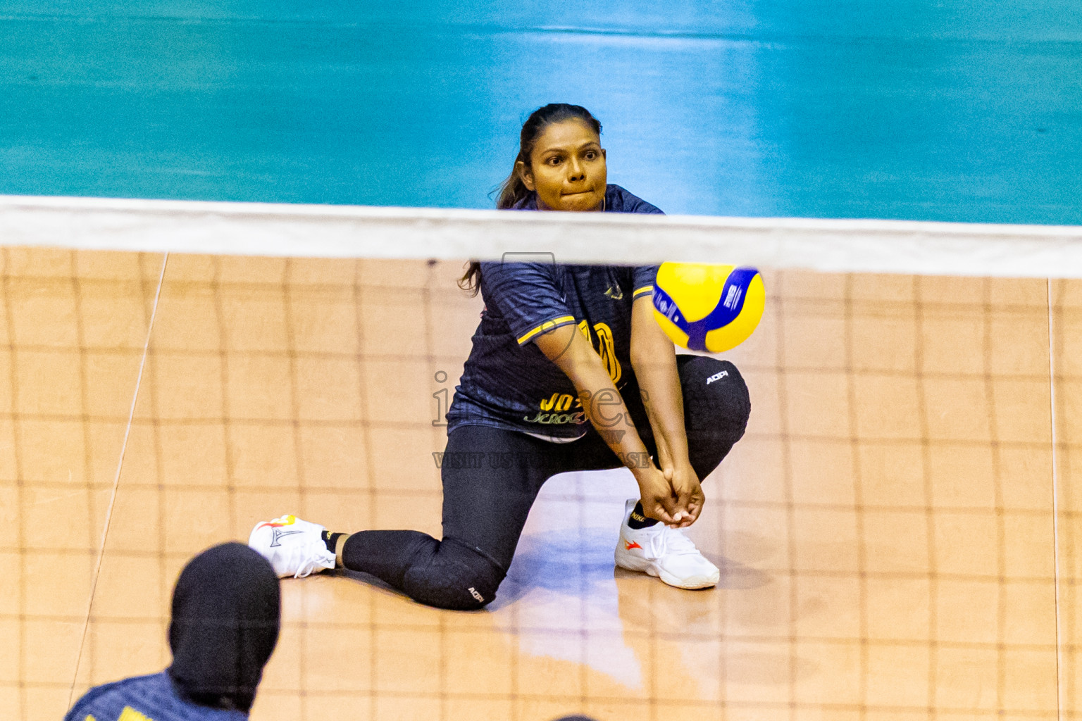 Day 2 of Women's Division of Milo VAM Cup 2024 held in Male', Maldives on Wednesday, 9th July 2024 at Social Center Indoor Hall Photos By: Nausham Waheed / images.mv