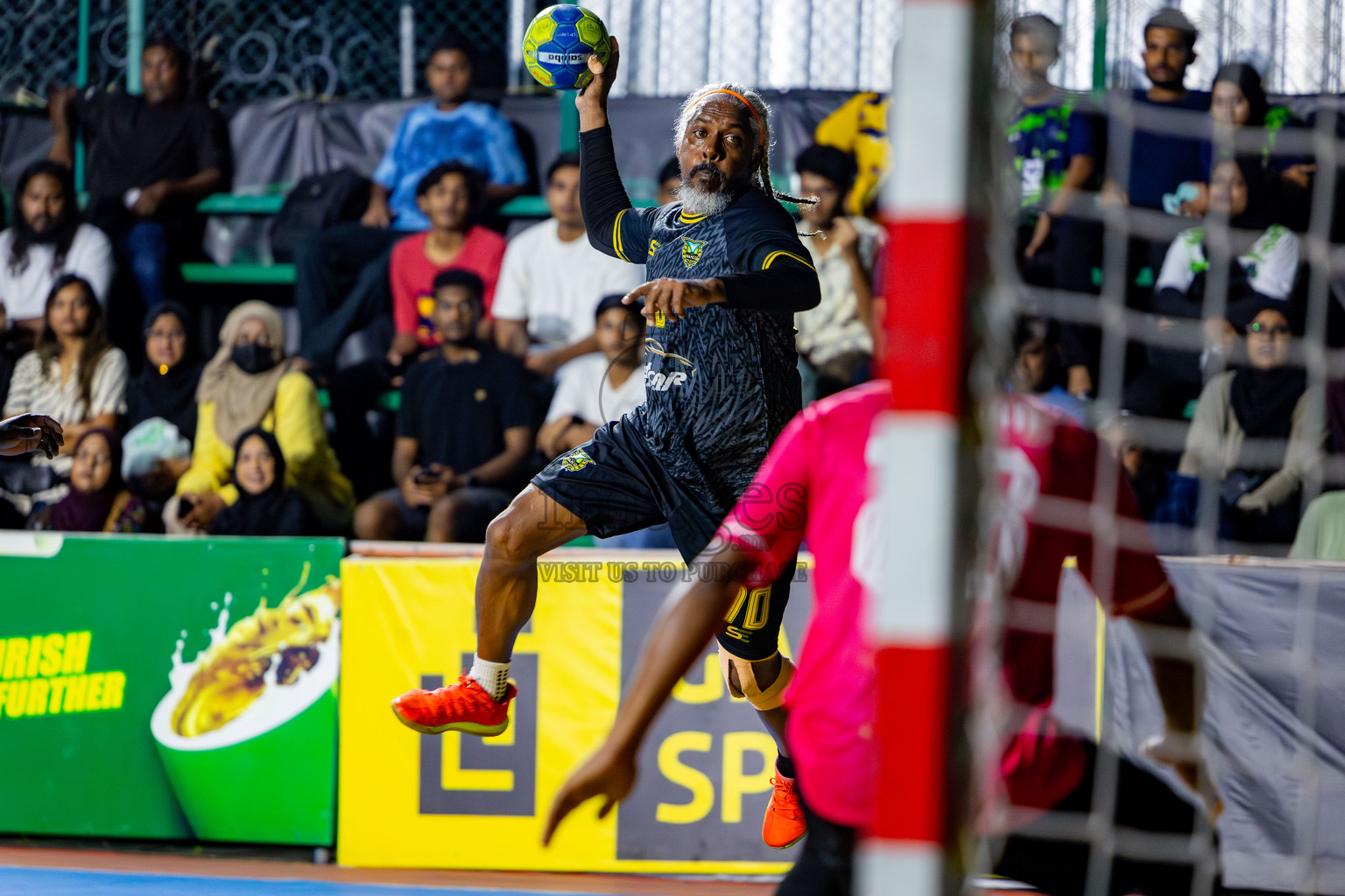 1st Division Final of 8th Inter-Office/Company Handball Tournament 2024, held in Handball ground, Male', Maldives on Tuesday, 11th September 2024 Photos: Nausham Waheed/ Images.mv