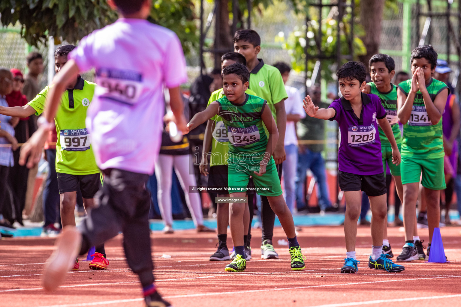 Day 3 of Inter-School Athletics Championship held in Male', Maldives on 25th May 2022. Photos by: Nausham Waheed / images.mv