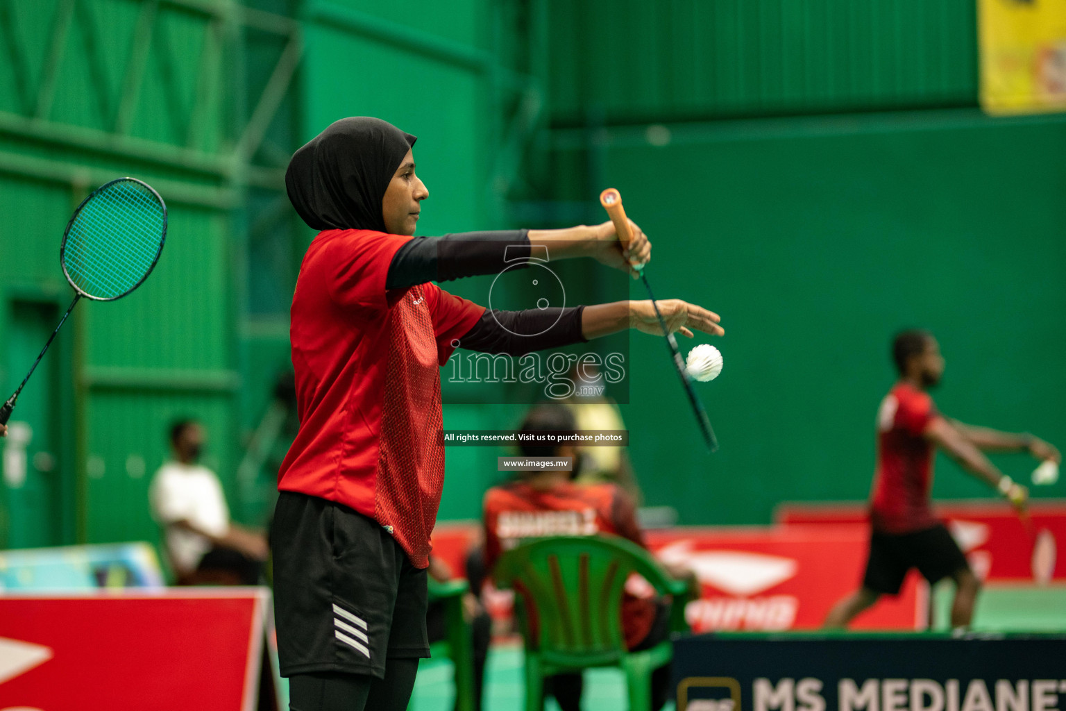 47th National Badminton Tournament 2021 held from 10 to 14 November 2021 in Male' Sports Complex, Maldives