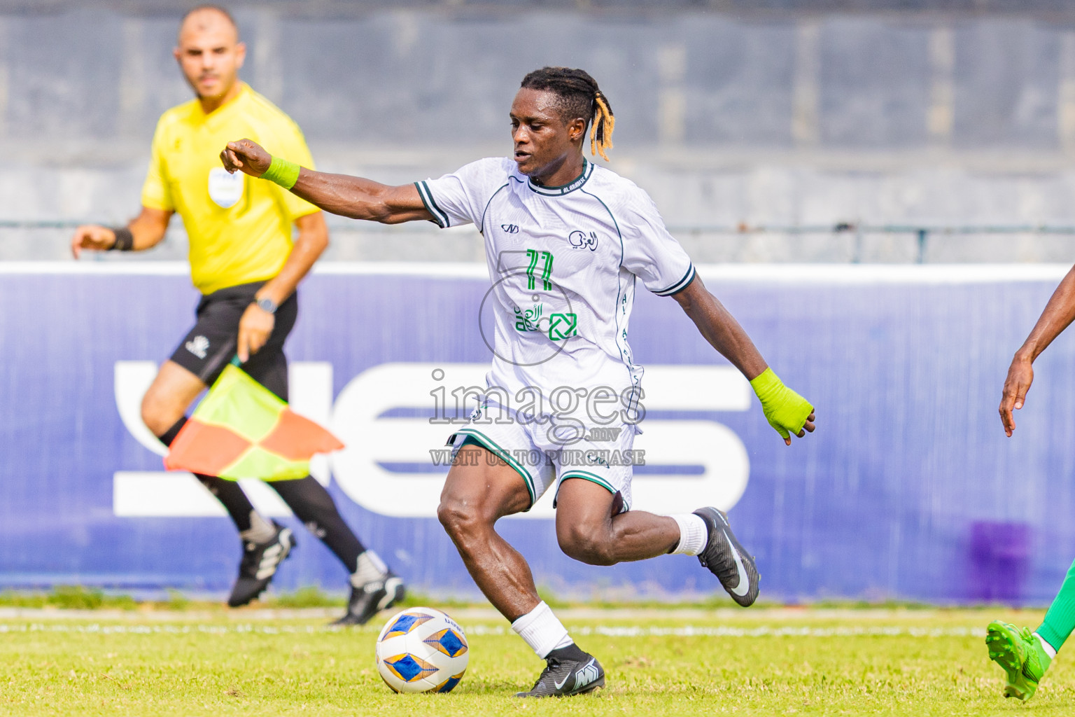 Maziya SC vs Al Arabi SC in AFC Challenge League 2025/26 Preliminary Stage was held at National Stadium in Male', Maldives on Tuesday, 12th August 2025. Photos: Areef Adam / images.mv