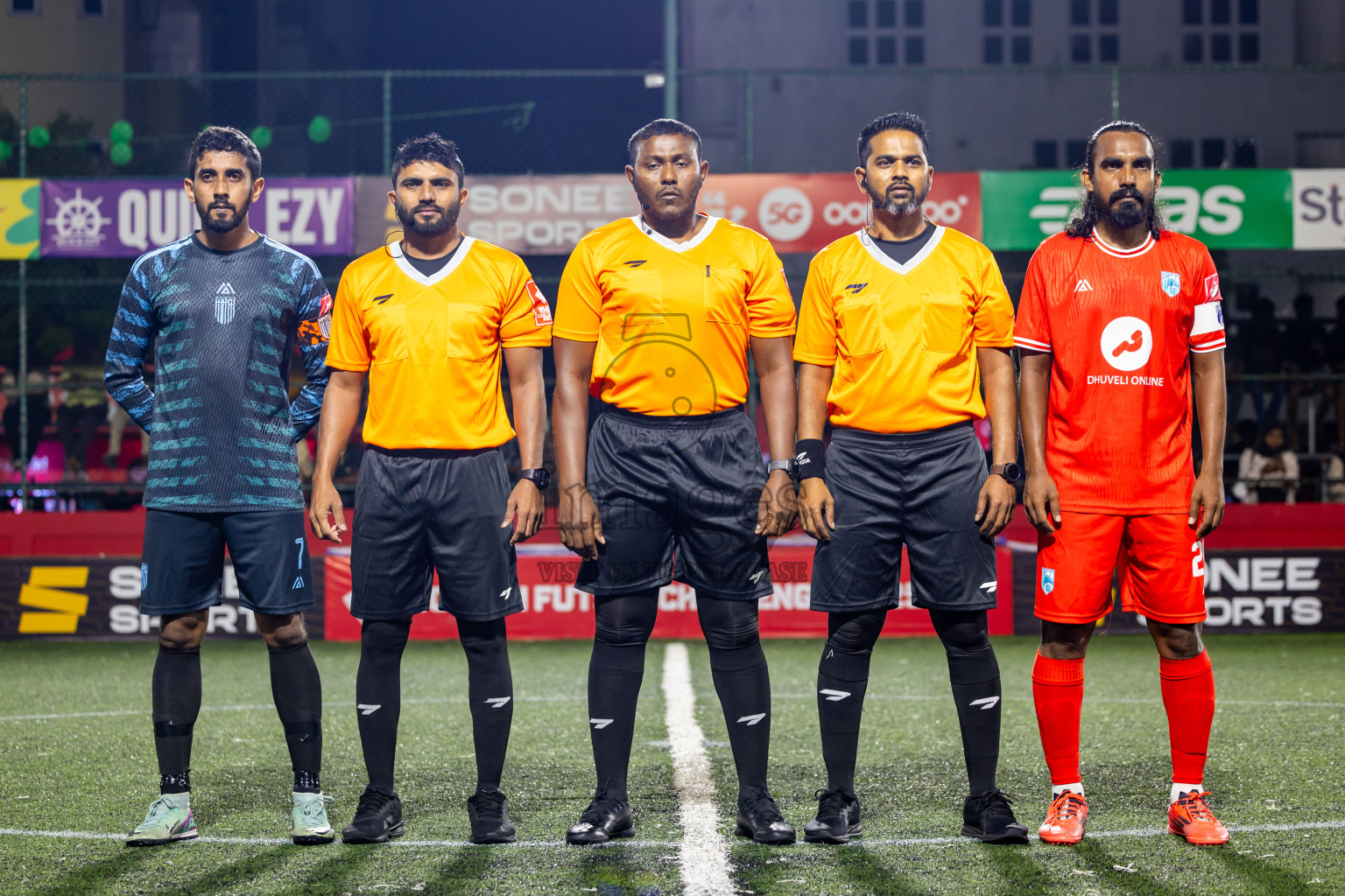 Th Buruni vs Th Gaadhiffushi in Day 18 of Golden Futsal Challenge 2025 was held on Wednesday, 22nd January 2025, in Hulhumale', Maldives. Photos: Nausham Waheed / images.mv