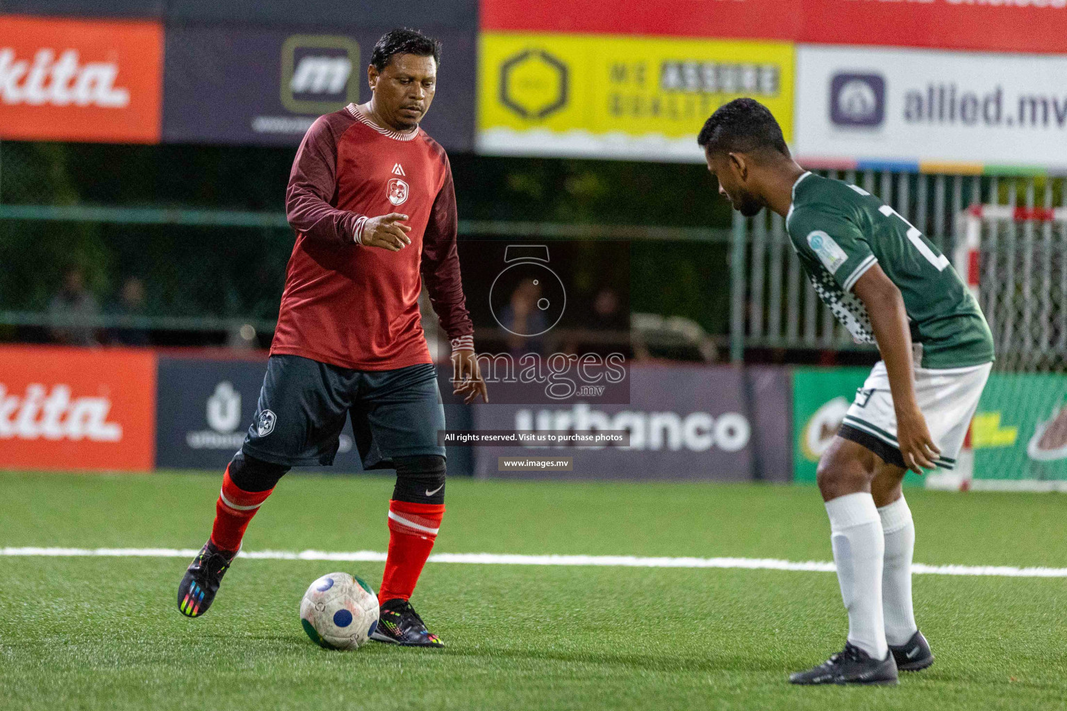 President's Office SC vs Club 220 in Club Maldives Cup Classic 2023 held in Hulhumale, Maldives, on Monday, 24th July 2023. Photos: Ismail Thoriq / images.mv