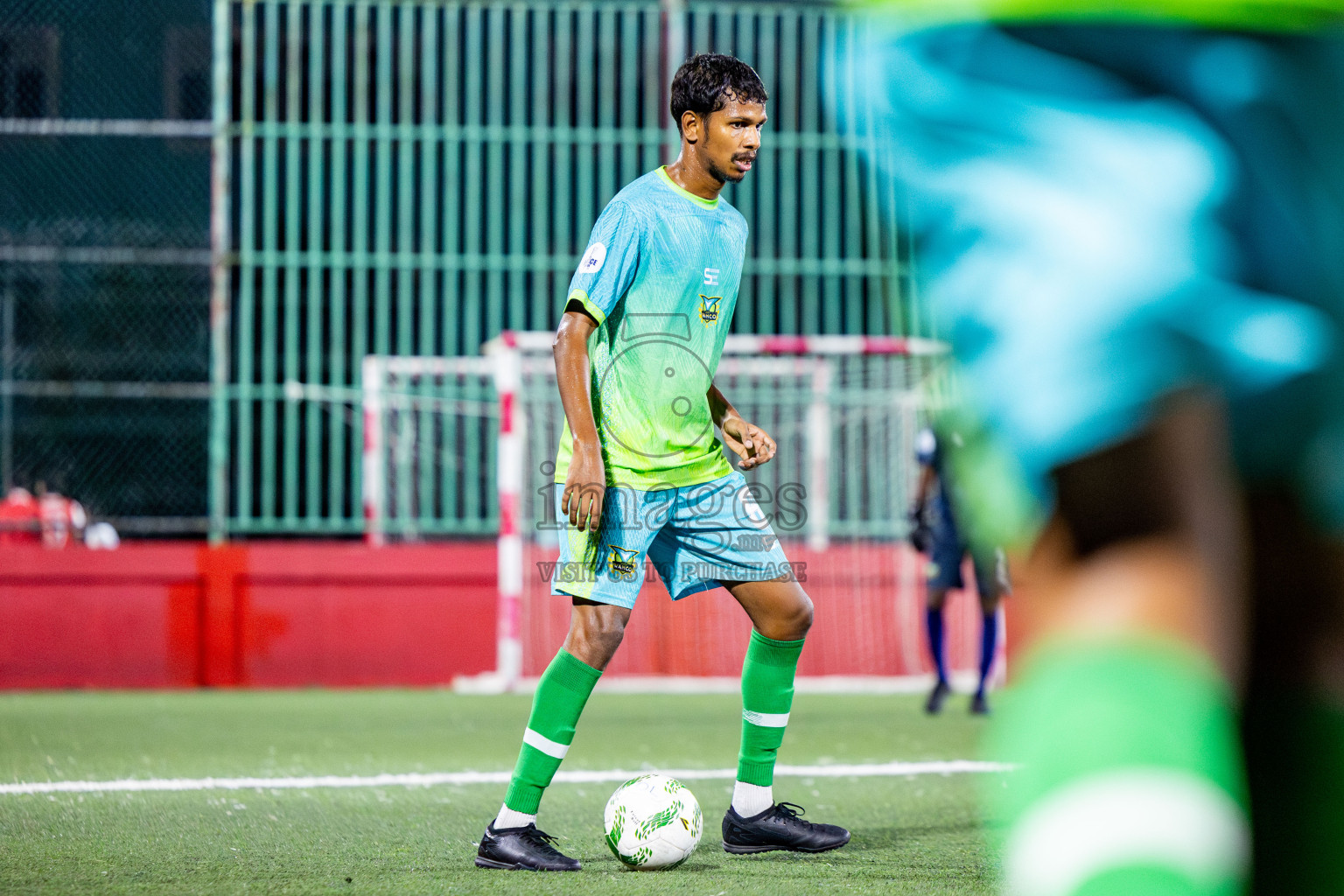 Silver Sands vs Club WAMCO in Day 14 of Office League 2025 was held on Tuesday, 29th April 2025 in Hulhumale', Maldives. Photos: Nausham Waheed / images.mv