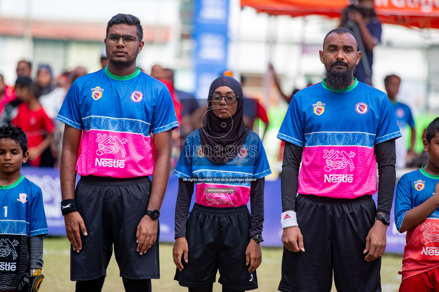 Finals & Closing Ceremony of Nestlé Kids Football Fiesta 2023 held in Male', Maldives on 25 February 2023