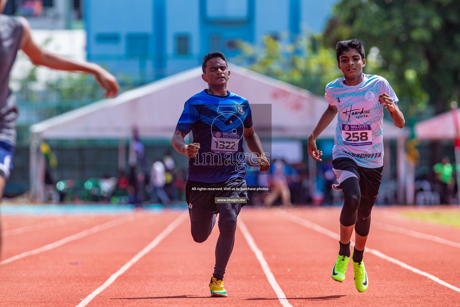 Day 2 of Inter-School Athletics Championship held in Male', Maldives on 24th May 2022. Photos by: Nausham Waheed / images.mv