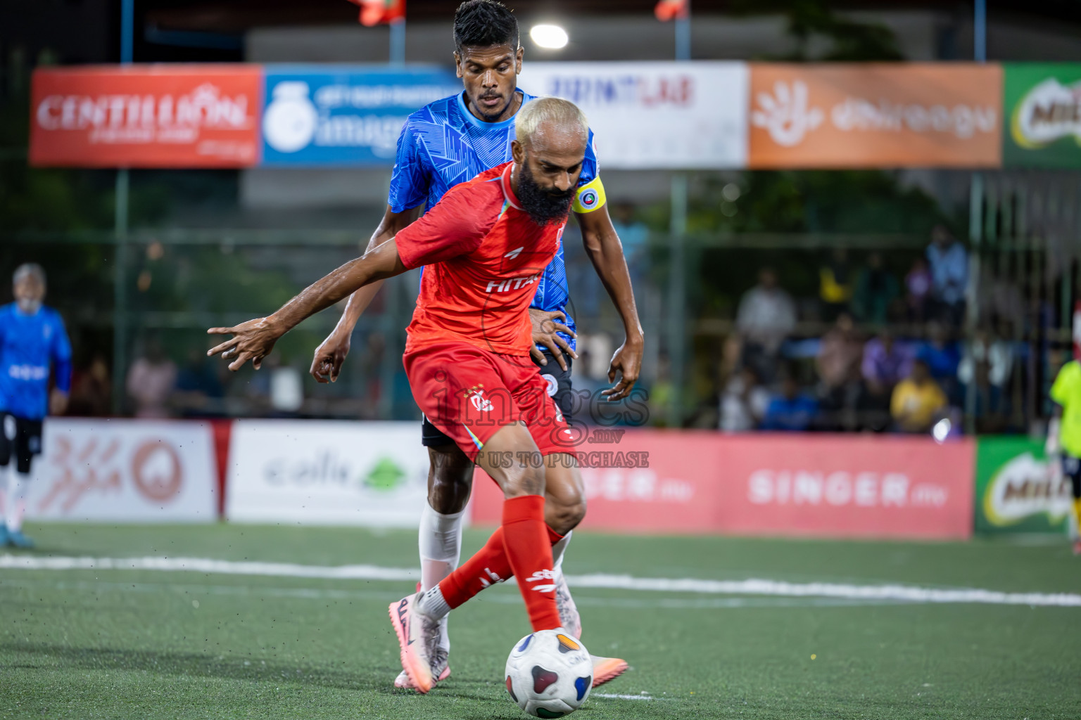 STO RC vs Police Club in Club Maldives Cup 2024 held in Rehendi Futsal Ground, Hulhumale', Maldives on Wednesday, 2nd October 2024.
Photos: Ismail Thoriq / images.mv