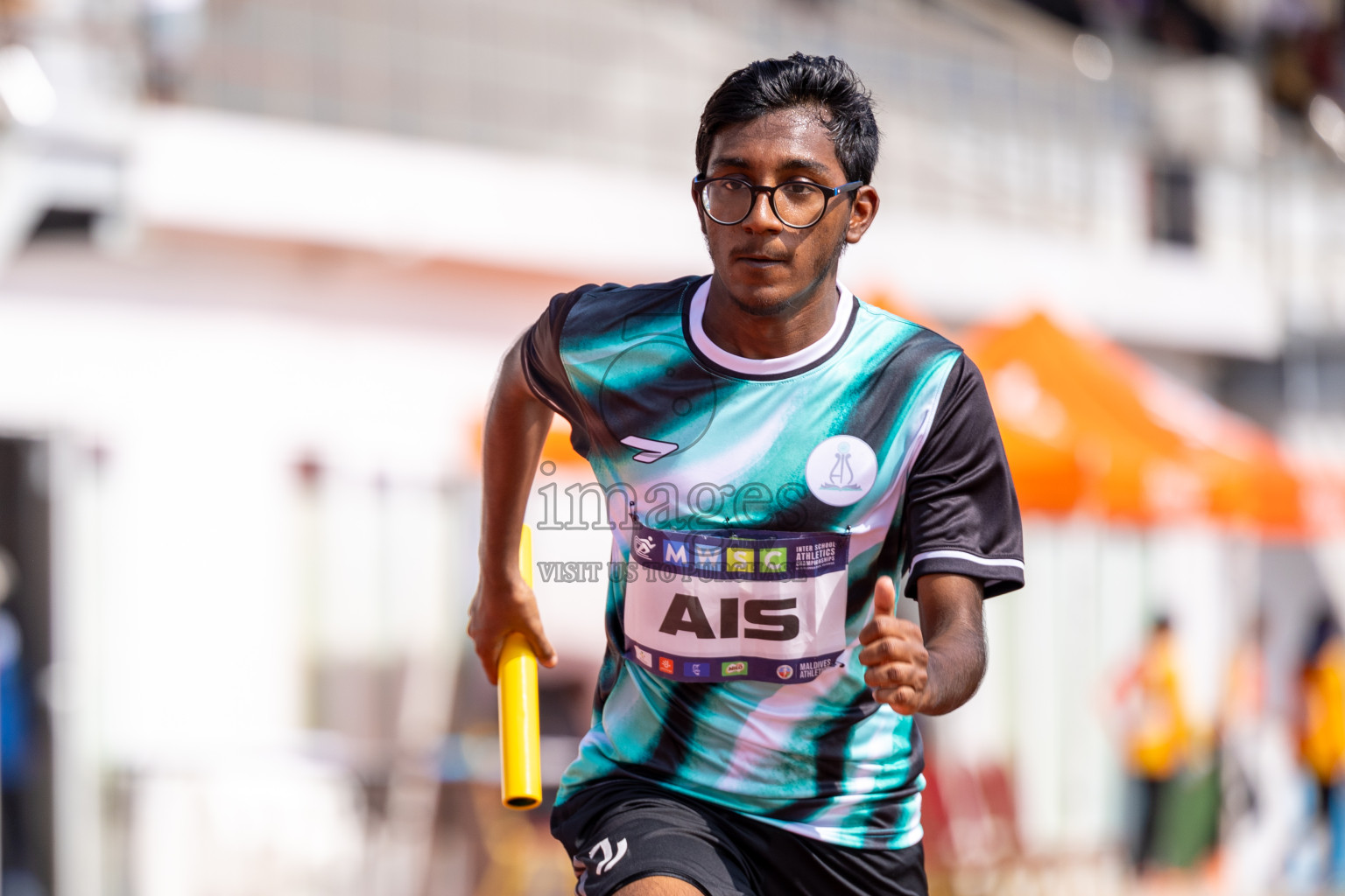 Day 6 of MWSC Interschool Athletics Championships 2024 held in Hulhumale Running Track, Hulhumale, Maldives on Thursday, 14th November 2024. Photos by: Ismail Thoriq / Images.mv