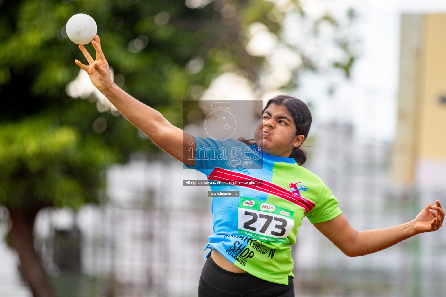 Day 2 of National Athletics Championship 2023 was held in Ekuveni Track at Male', Maldives on Friday, 24th November 2023. Photos: Hassan Simah / images.mv