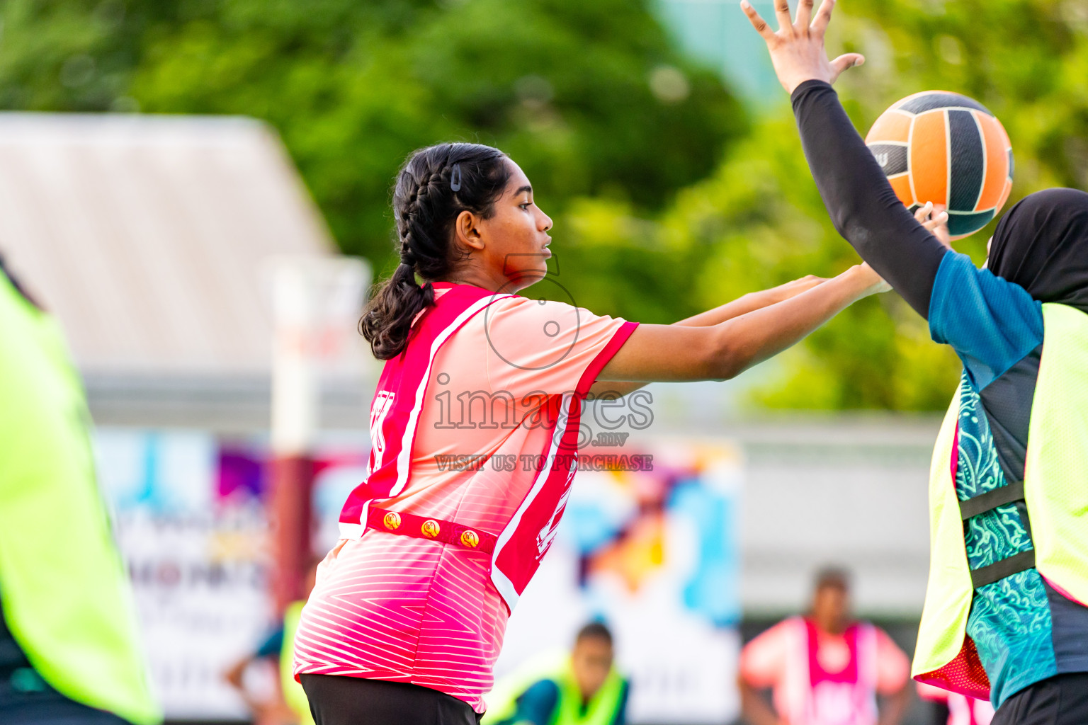 Day 4 of 23rd Netball Association Championship was held in Ekuveni Netball Court at Male', Maldives on Wednesday, 1st May 2024. Photos: Nausham Waheed / images.mv