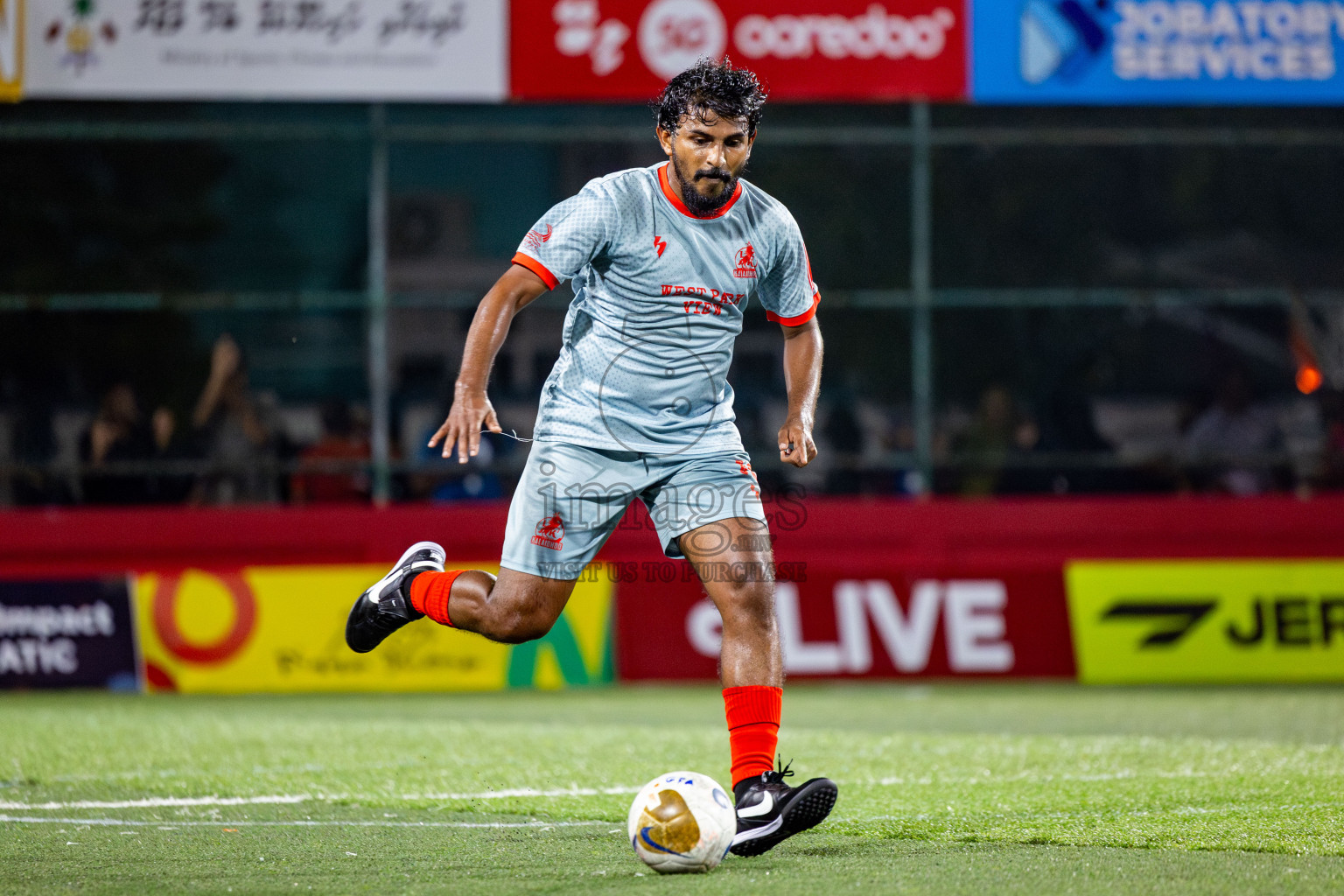 L Mundoo VS L Kalaidhoo in Day 8 of Golden Futsal Challenge 2025 was held on Sunday, 12th January 2025, in Hulhumale', Maldives Photos: Nausham Waheed , Ismail Thoriq / images.mv