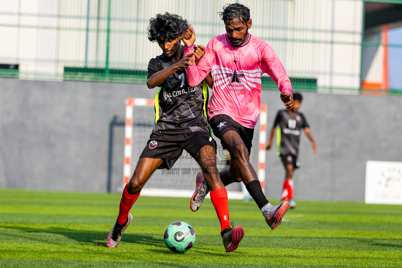 Apocalipse SC vs Biss Buru in Day 6 of BG Futsal Challenge 2024 was held on Sunday, 17th March 2024, in Male', Maldives Photos: Nausham Waheed / images.mv