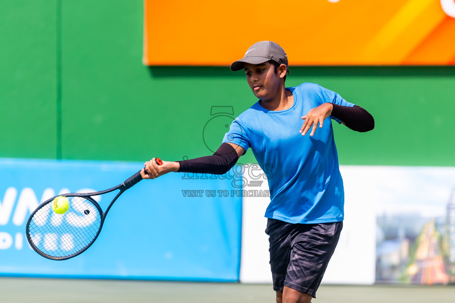 Day 2 of ATF Maldives Junior Open Tennis was held in Male' Tennis Court, Male', Maldives on Tuesday, 10th December 2024. Photos: Nausham Waheed / images.mv