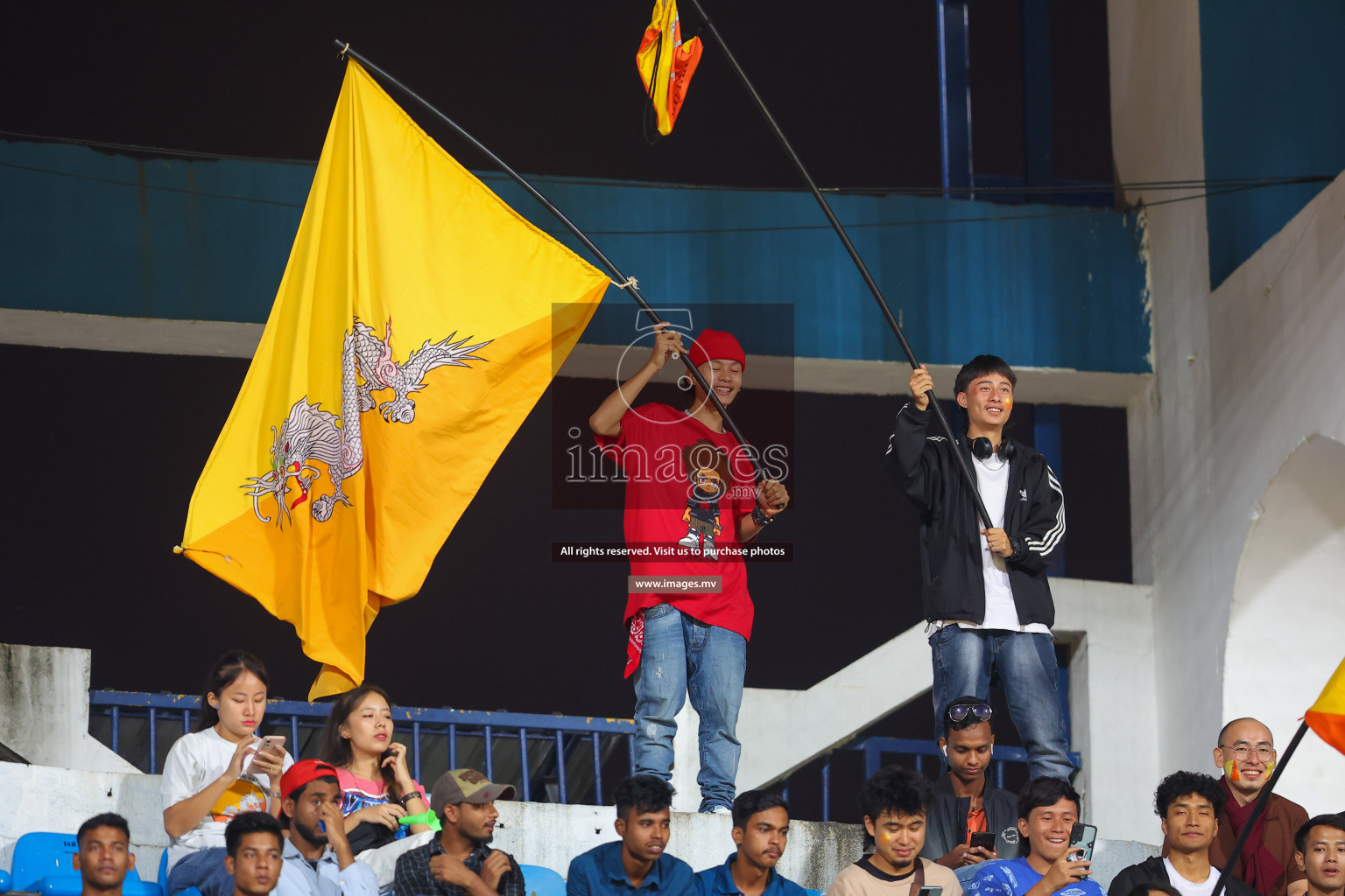 Bhutan vs Lebanon in SAFF Championship 2023 held in Sree Kanteerava Stadium, Bengaluru, India, on Sunday, 25th June 2023. Photos: Nausham Waheed, Hassan Simah / images.mv