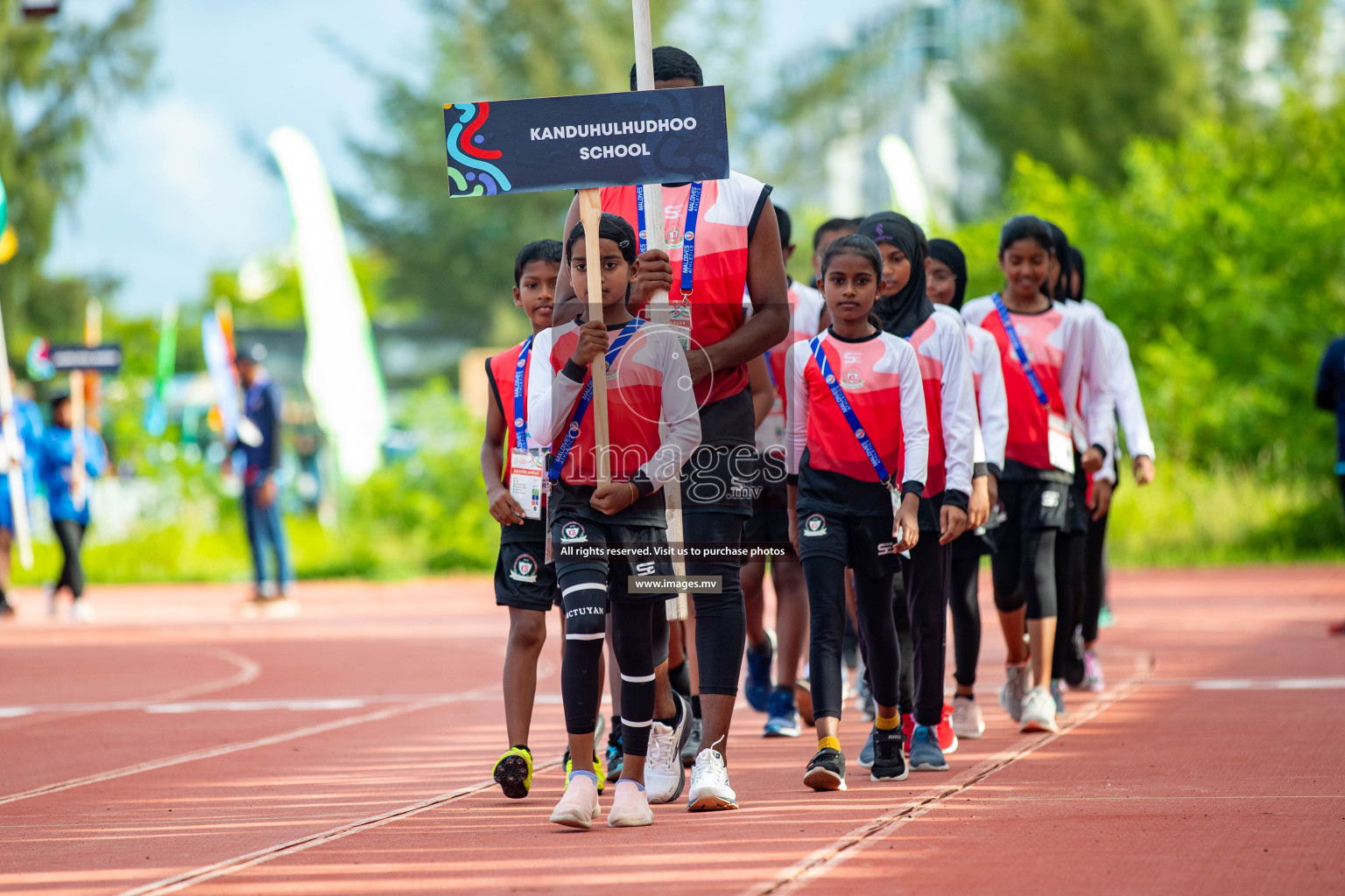 Day one of Inter School Athletics Championship 2023 was held at Hulhumale' Running Track at Hulhumale', Maldives on Saturday, 14th May 2023. Photos: Nausham Waheed / images.mv