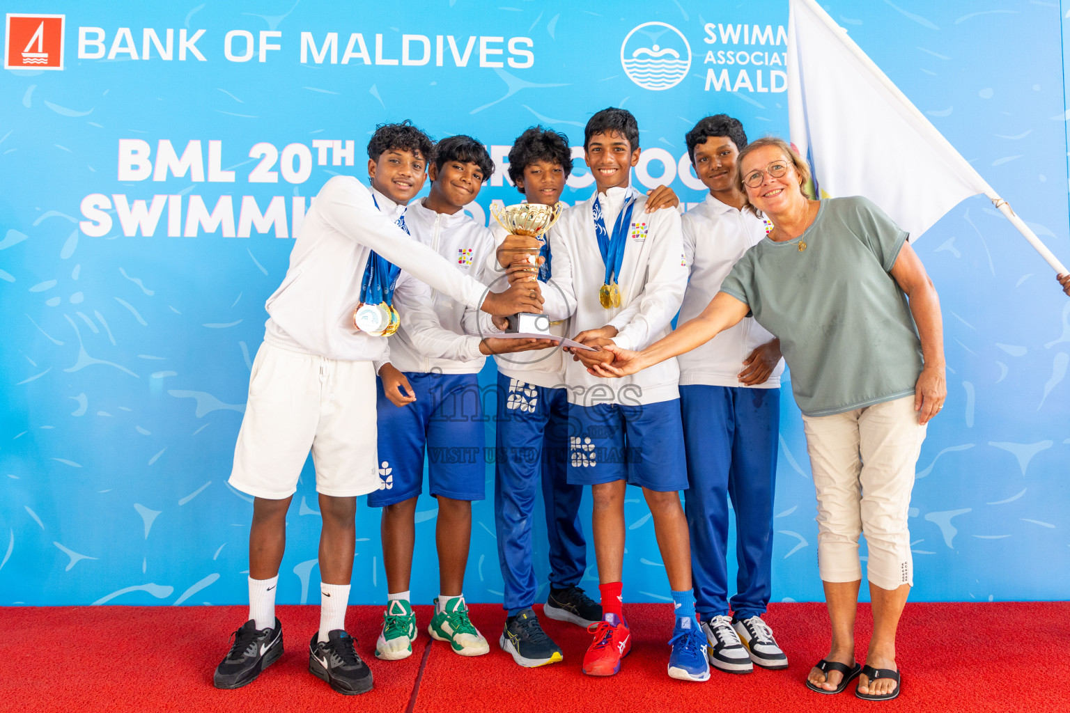 Closing ceremony of BML 20th Inter-School Swimming Competition was held in Hulhumale' Swimming Complex on Saturday, 19th October 2024. 
Photos: Ismail Thoriq