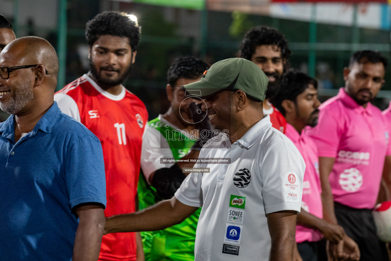 Customs RC vs Club Aasandha in Club Maldives Cup 2022 was held in Hulhumale', Maldives on Saturday, 15th October 2022. Photos: Hassan Simah/ images.mv