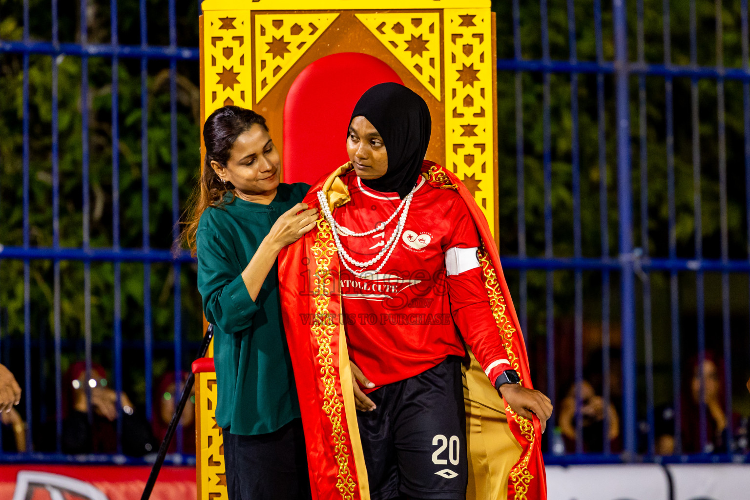 Closing Ceremony of Better in Baa Futsal Fiesta 2025 held in B. Eydhafushi, Maldives on Monday, 17th November 2025. Photos: Nausham Waheed / images.mv