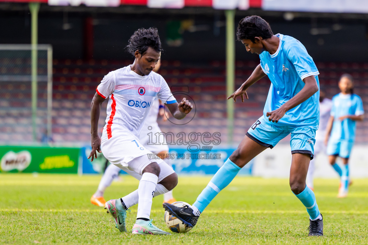 Odi Sports Club vs Mahibadhoo Sports Club in the FAM League Cup 2025 held at National Football Stadium, Male', Maldives on Friday, 9th May 2025. Photos By: Nausham Waheed / images.mv