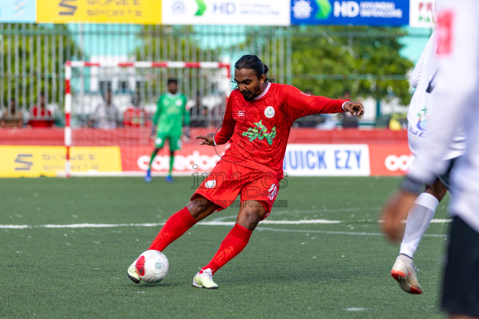 Th. Buruni vs Th. Gaadhiffushi in Day 6 of Golden Futsal Challenge 2024 was held on Saturday, 20th January 2024, in Hulhumale', Maldives 
Photos: Hassan Simah / images.mv