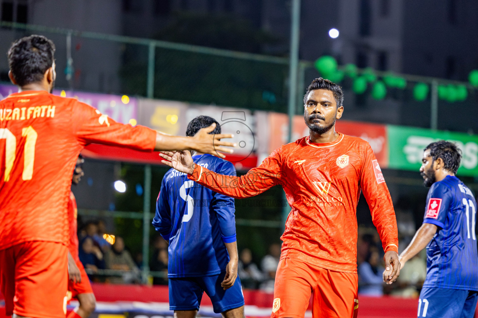 GA Villingili vs GA Dhevvadhoo in Zone round Day 28 of Golden Futsal Challenge 2025 was held on Saturday , 1st February 2025, in Hulhumale', Maldives. Photos: Nausham Waheed / images.mv