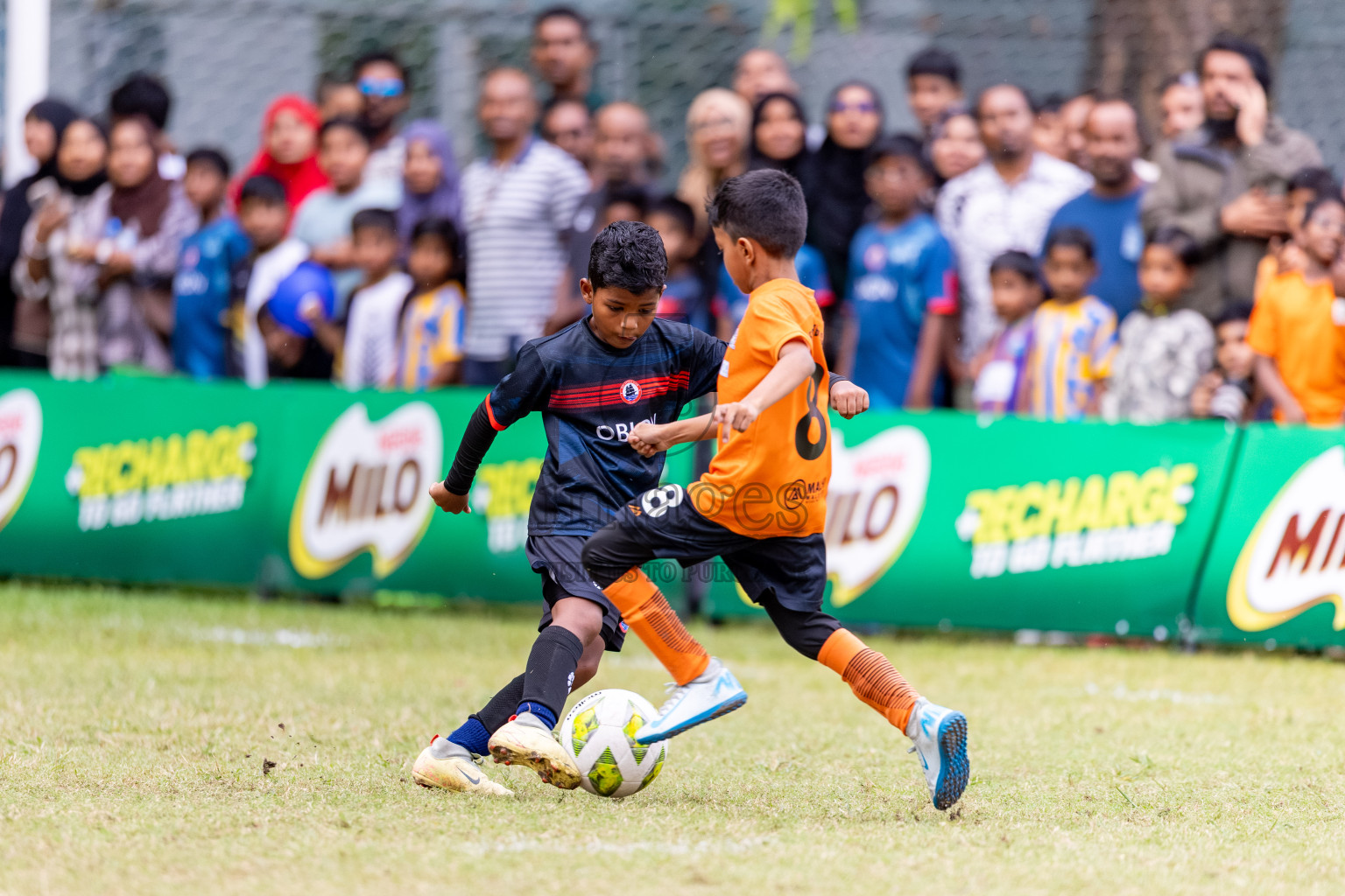 Day 3 of MILO SVAM Juniors 2025 (U-8) was held at Henveiru Stadium in Male', Maldives on Saturday, 28th June 2025. 
Photos: Hassan Simah / images.mv
