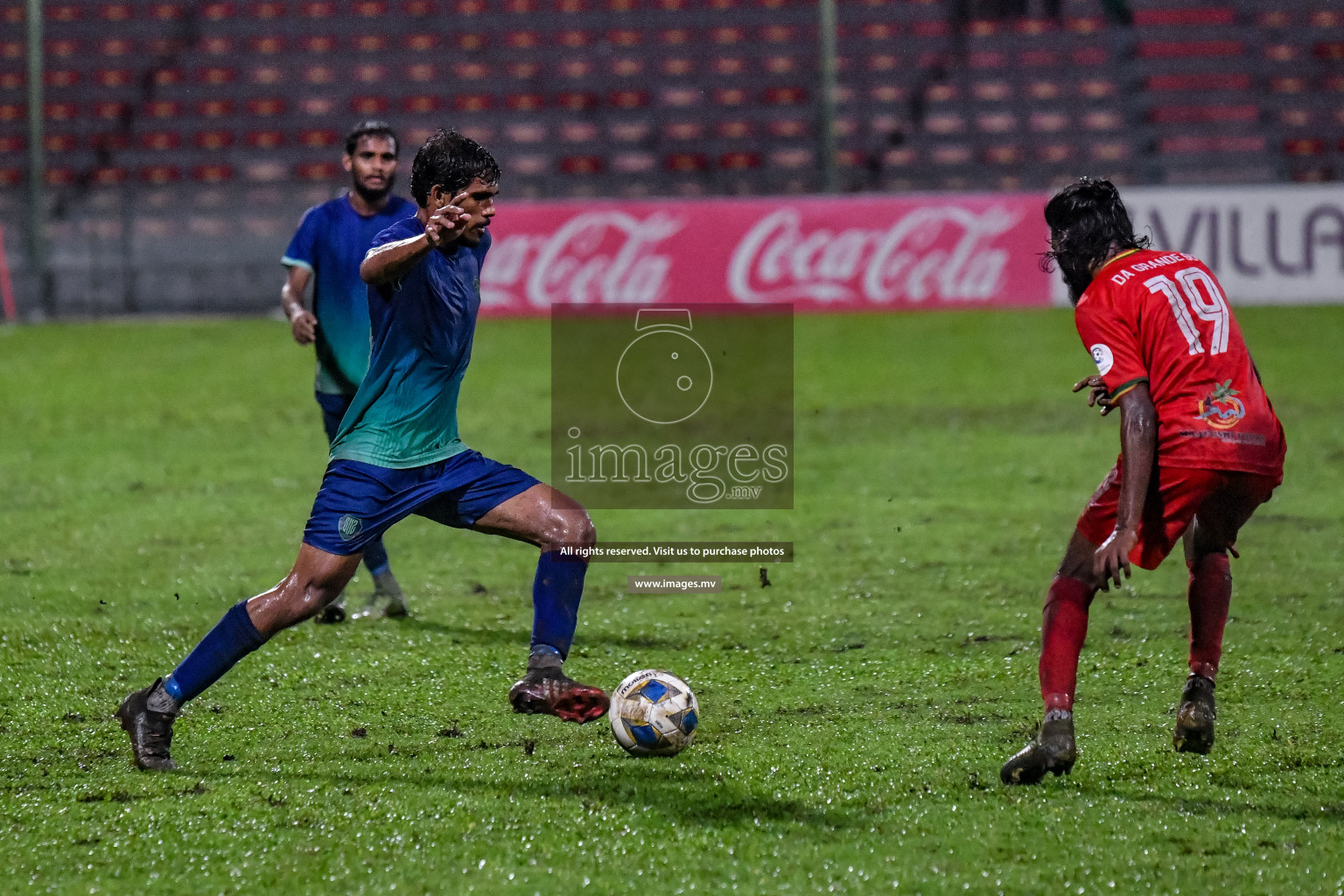 Super United Sports vs Da Grande in Dhivehi Premier League Qualification 22 on 30th Aug 2022, held in National Football Stadium, Male', Maldives Photos: Nausham Waheed / Images.mv